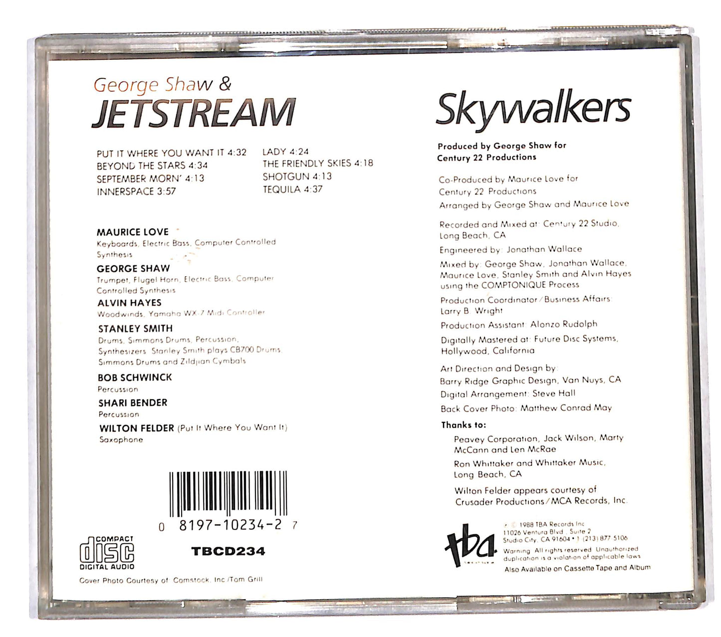 EBOND George Shaw & Jetstream - Skywalkers CD CB118101