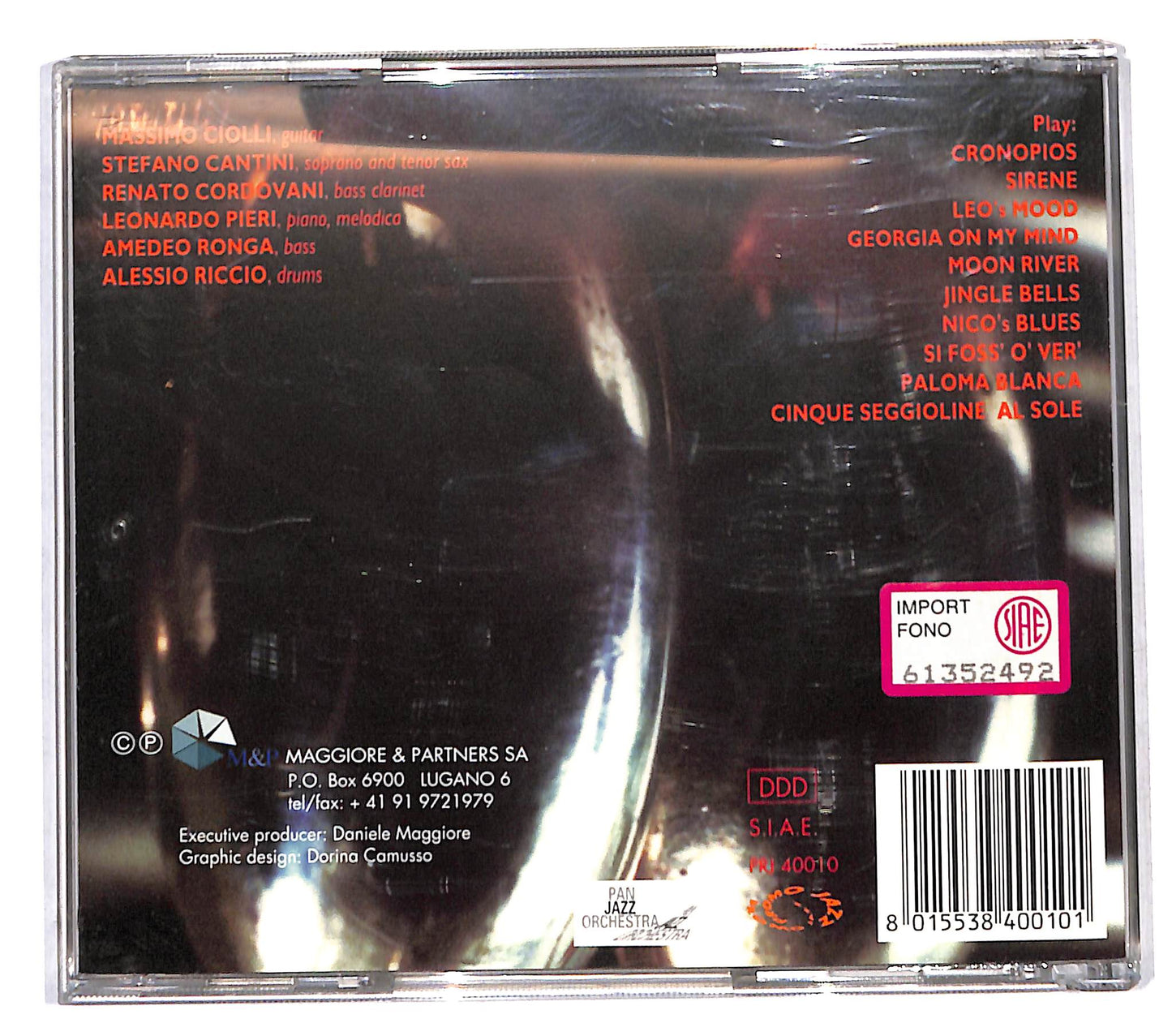 EBOND Massimo Ciolli - Barycentre CD CB118102