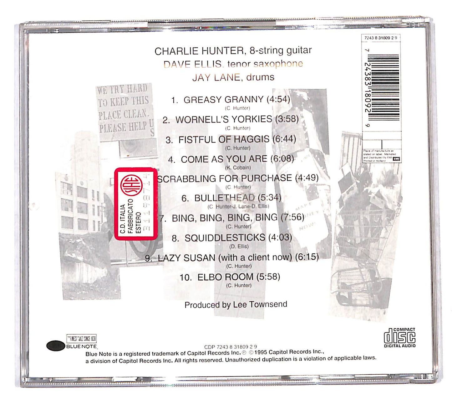 EBOND Charlie Hunter Trio - Bing, Bing, Bing! CD CB118109