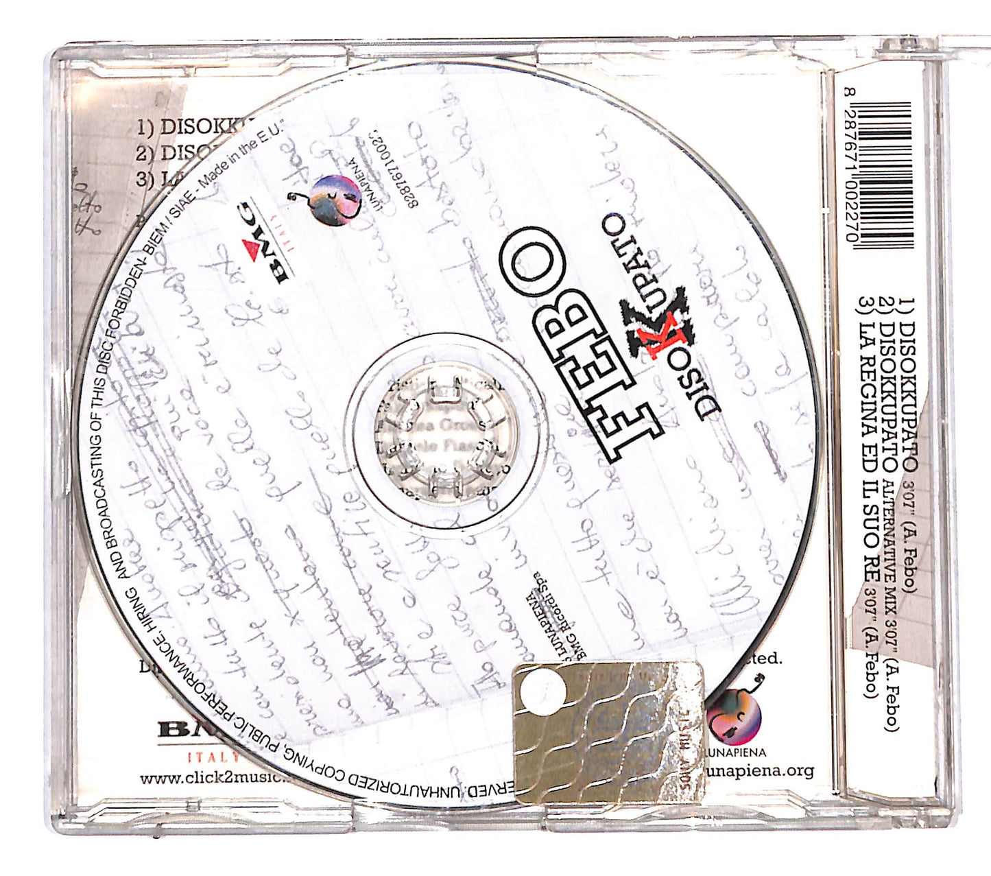 EBOND Febo - Disokkupato CD CB118118