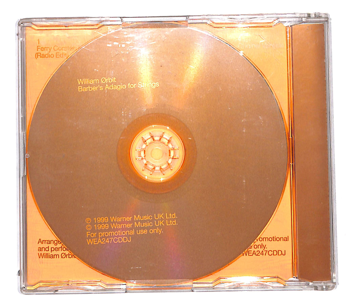 EBOND William Orbit - Barber's Adagio For Strings CD CB118135