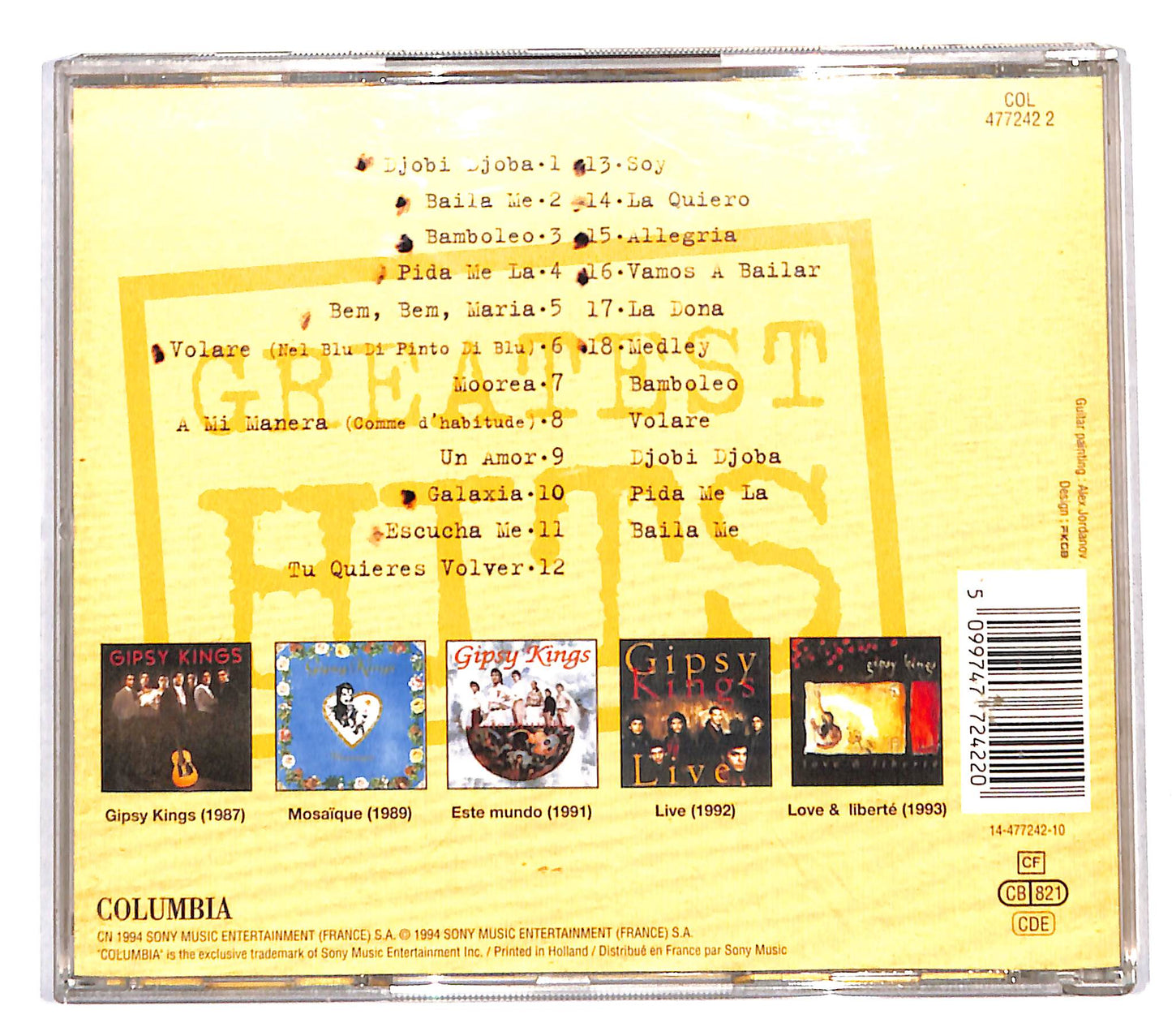 EBOND Gipsy Kings - Greatest Hits CD CB118137