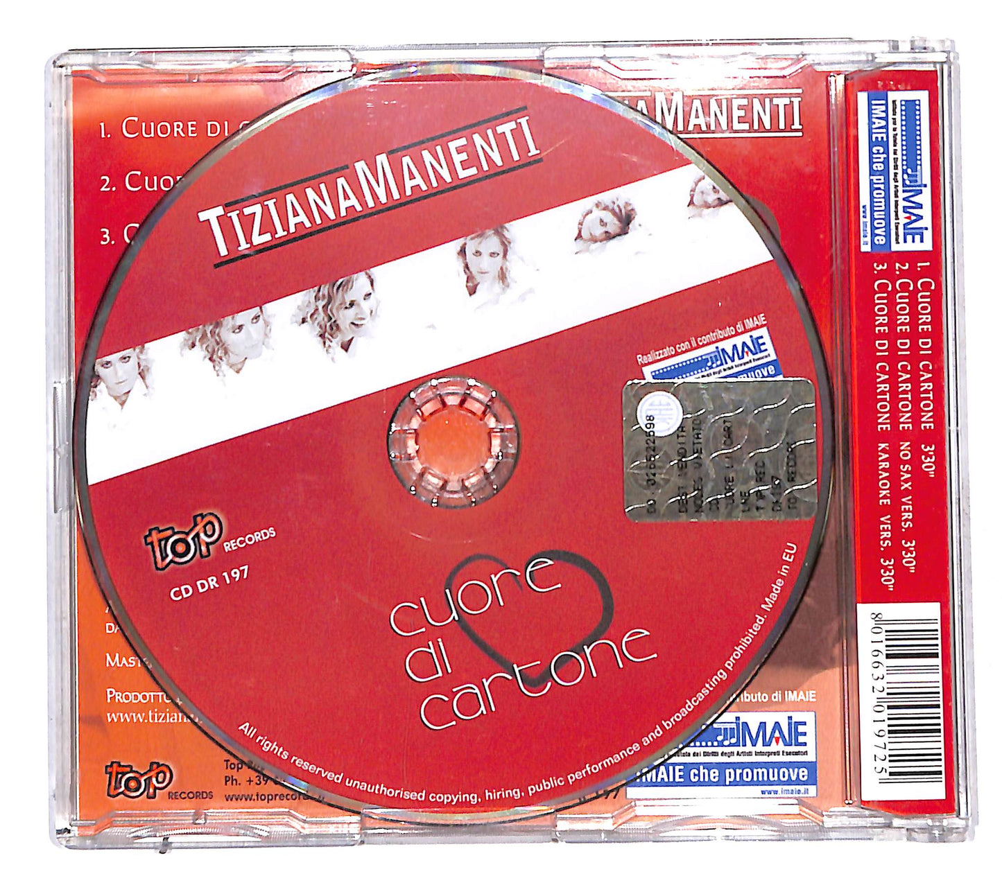 EBOND Tiziana Manenti - cuori di cartone CD CB118149