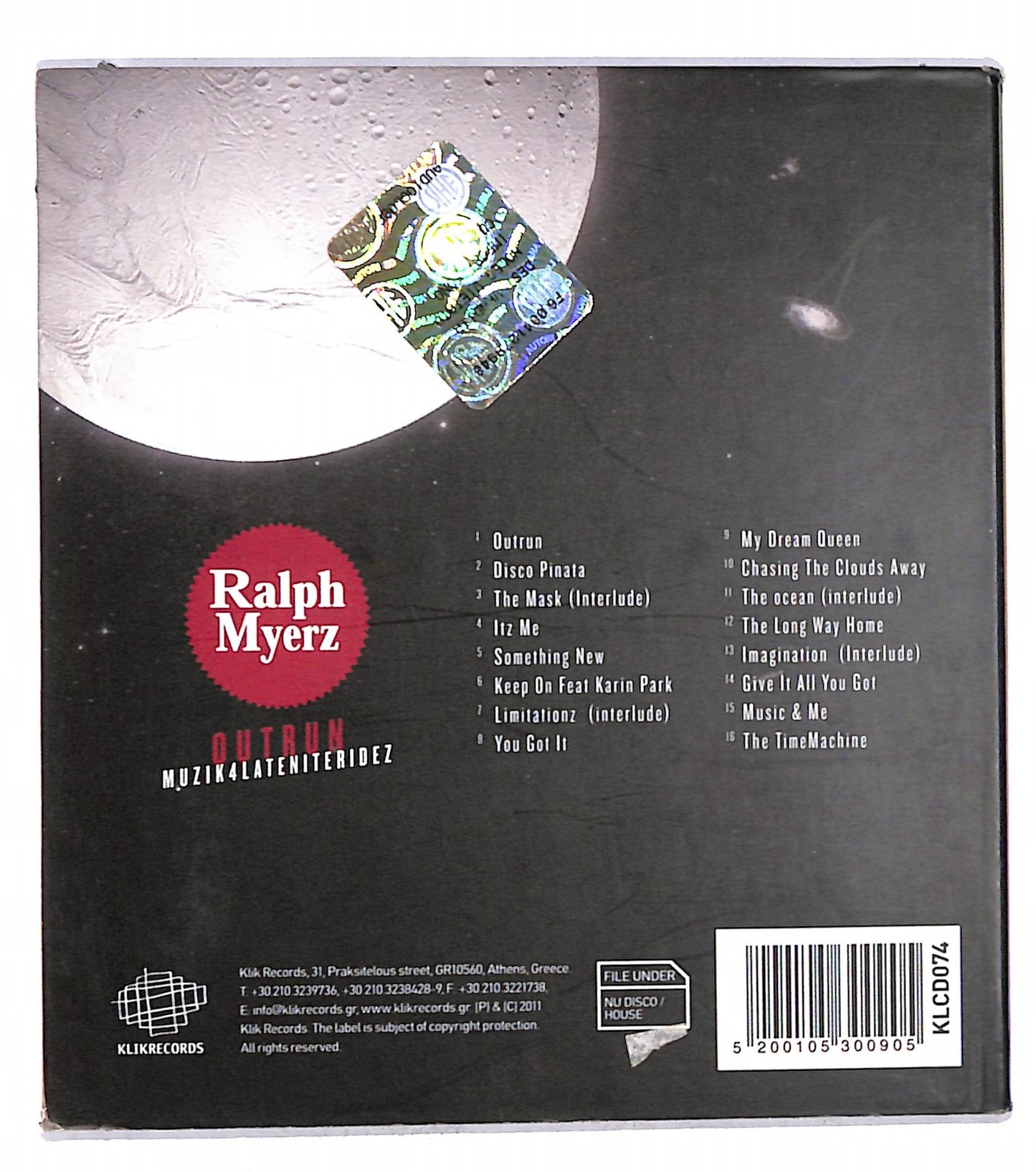 EBOND Ralph Myerz - Outrun CD CB118150