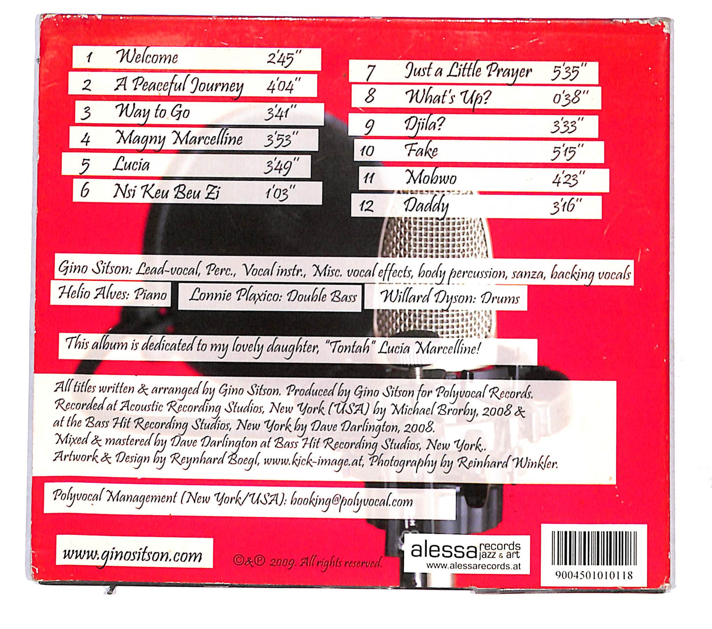 EBOND Gino Sitson - Way To Go DIGIPACK CD CB118153