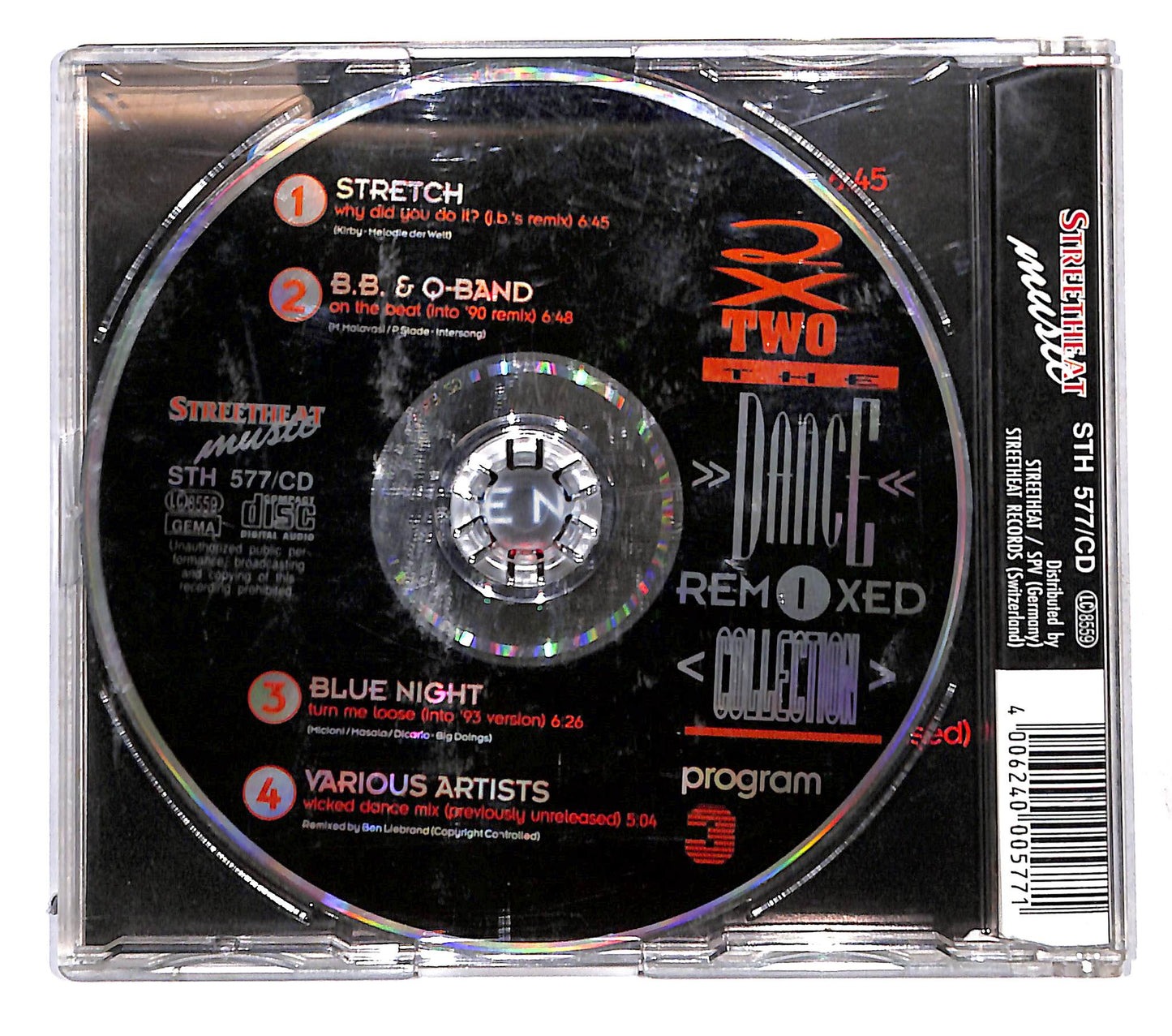 EBOND Various - 2 x Two - The Dance Remixed Collection Program 3 CD CB118155