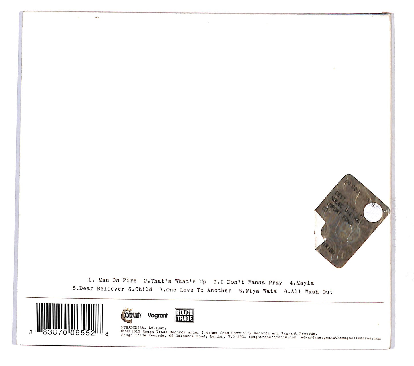 EBOND Edward Sharpe And The Magnetic Zeros - Here DIGIPACK CD CB118164