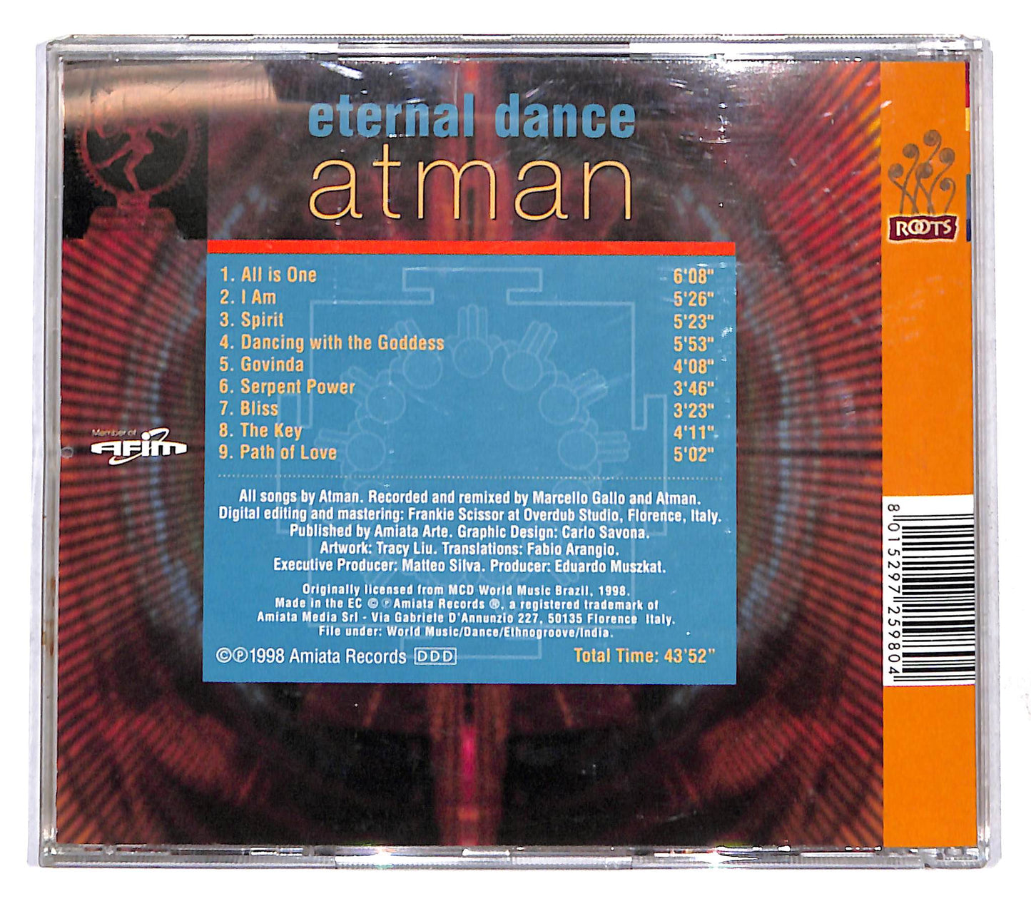 EBOND Atman - Eternal Dance CD CB118166