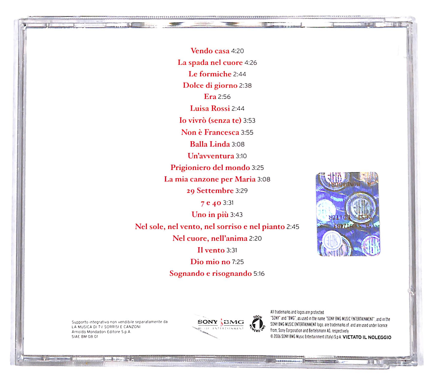 EBOND Lucio Battisti - Le Avventure Di Lucio Battisti E Mogol 1 CD CB118415