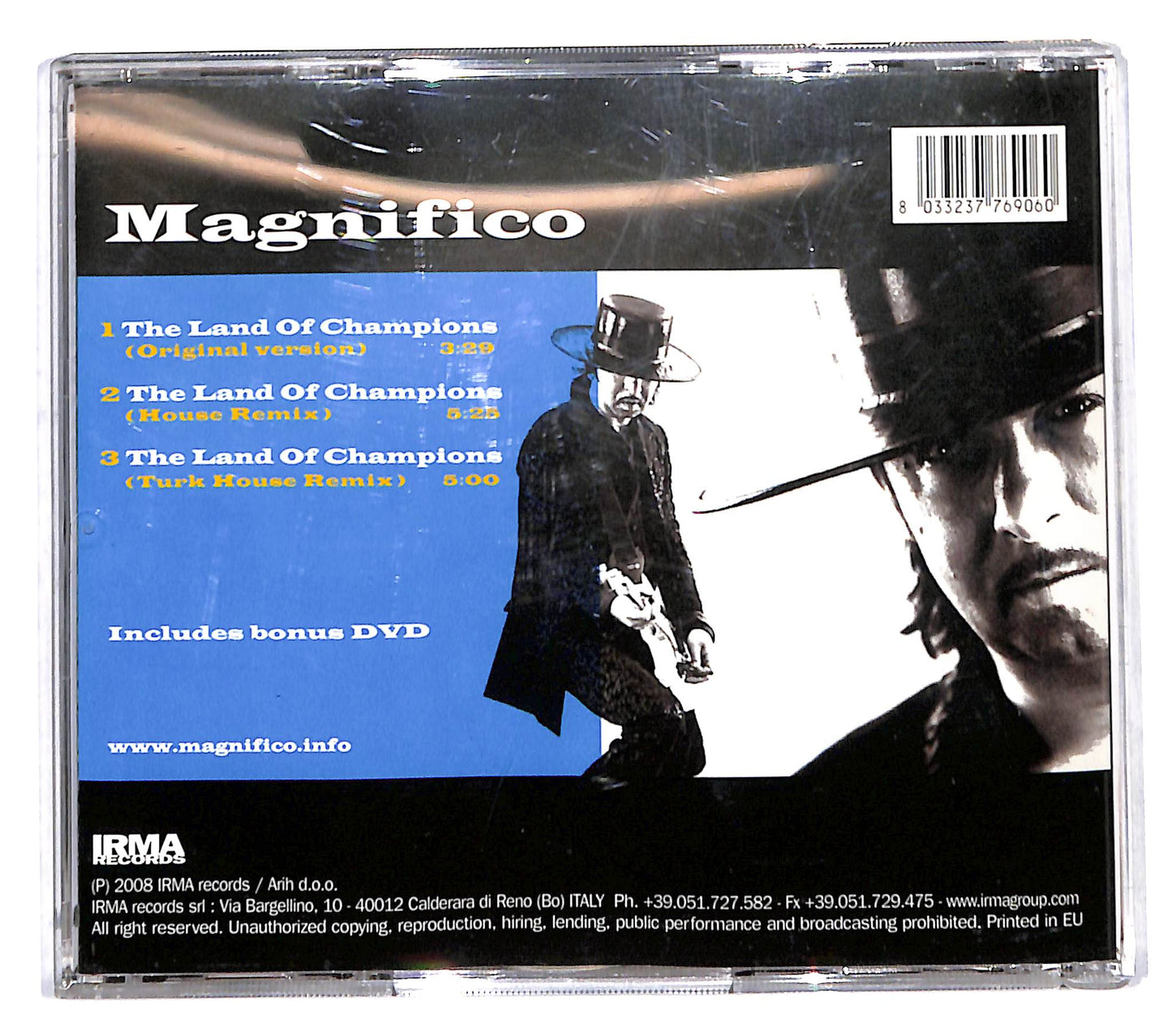 EBOND Magnifico - The Land Of Champions + DVD CD CB118425