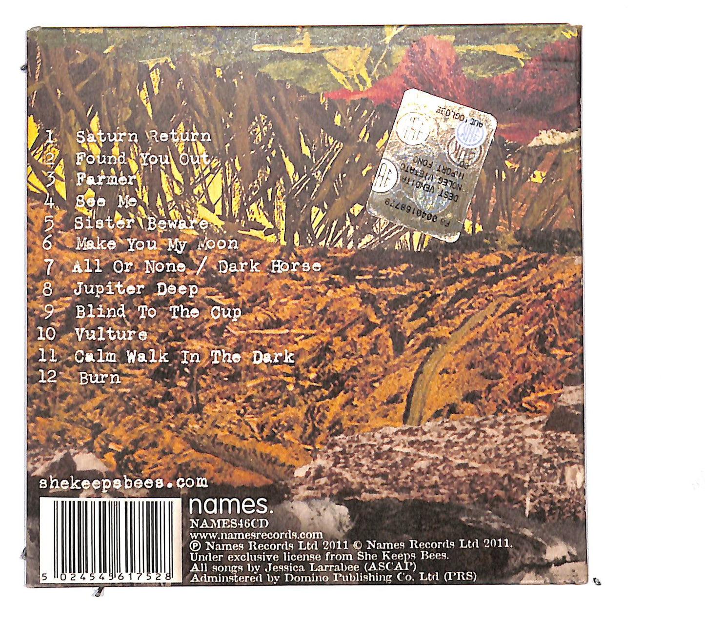 EBOND She Keeps Bees - Dig On CD CB118462