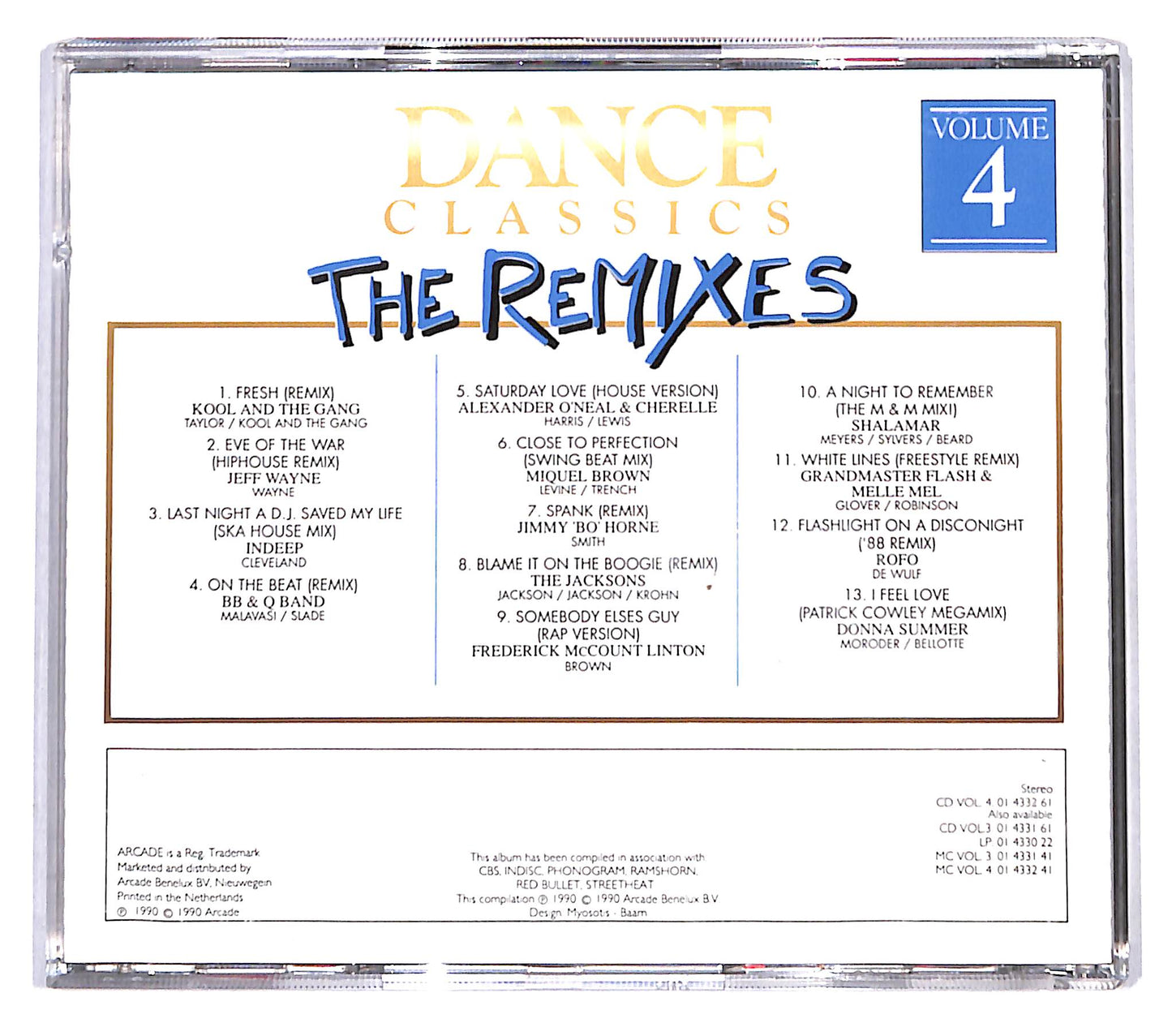 EBOND Various - Dance Classics - The Remixes Volume 4 CD CB118608