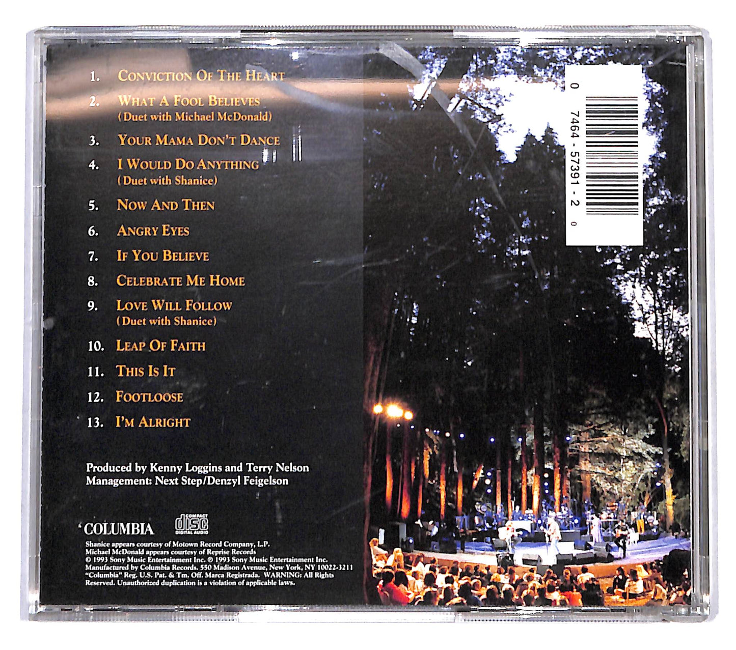 EBOND Kenny Loggins - Outside: From The Redwoods CD CB118613