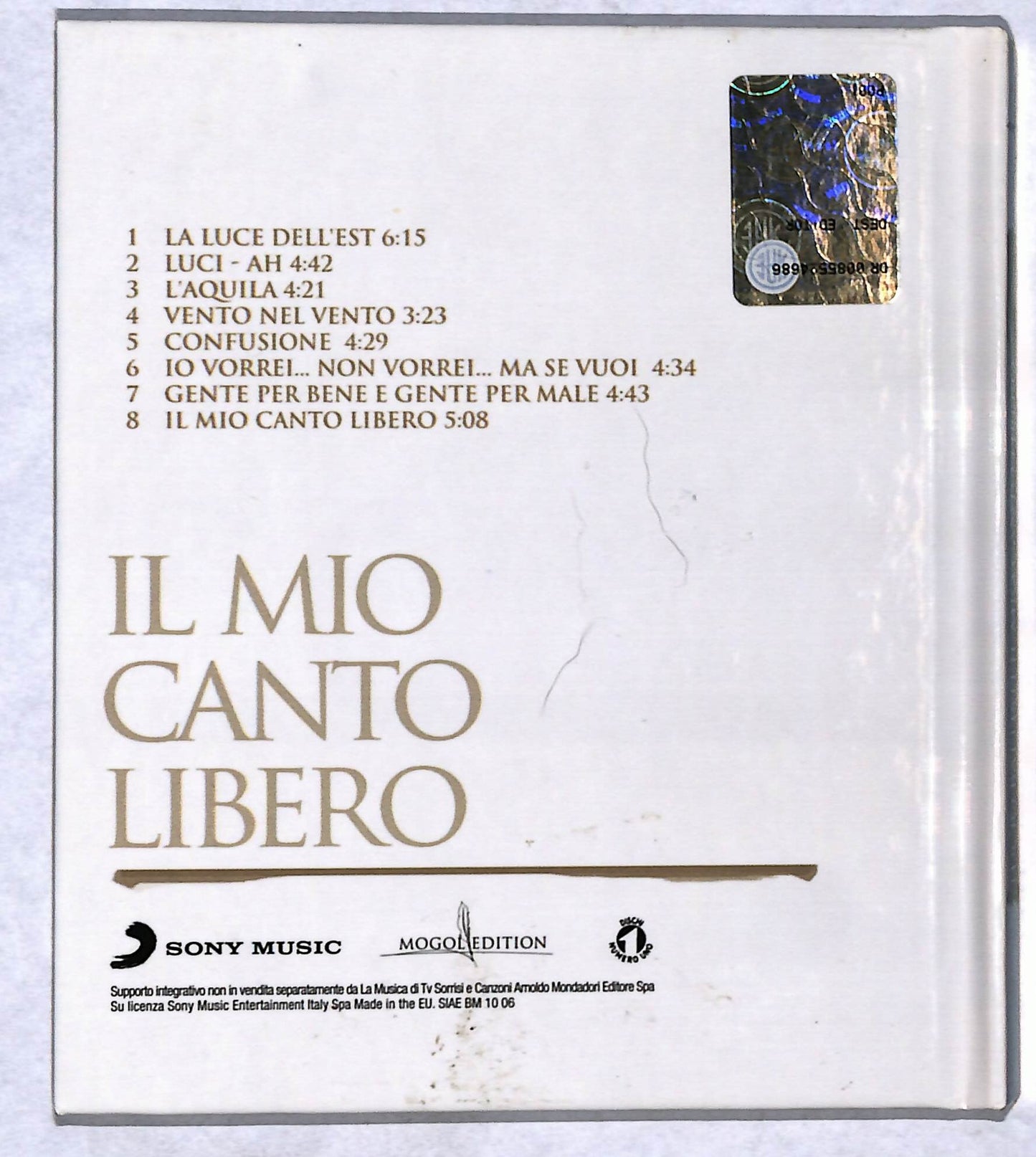 EBOND Lucio Battisti - Il Mio Canto Libero EDITORIALE CD CB118614