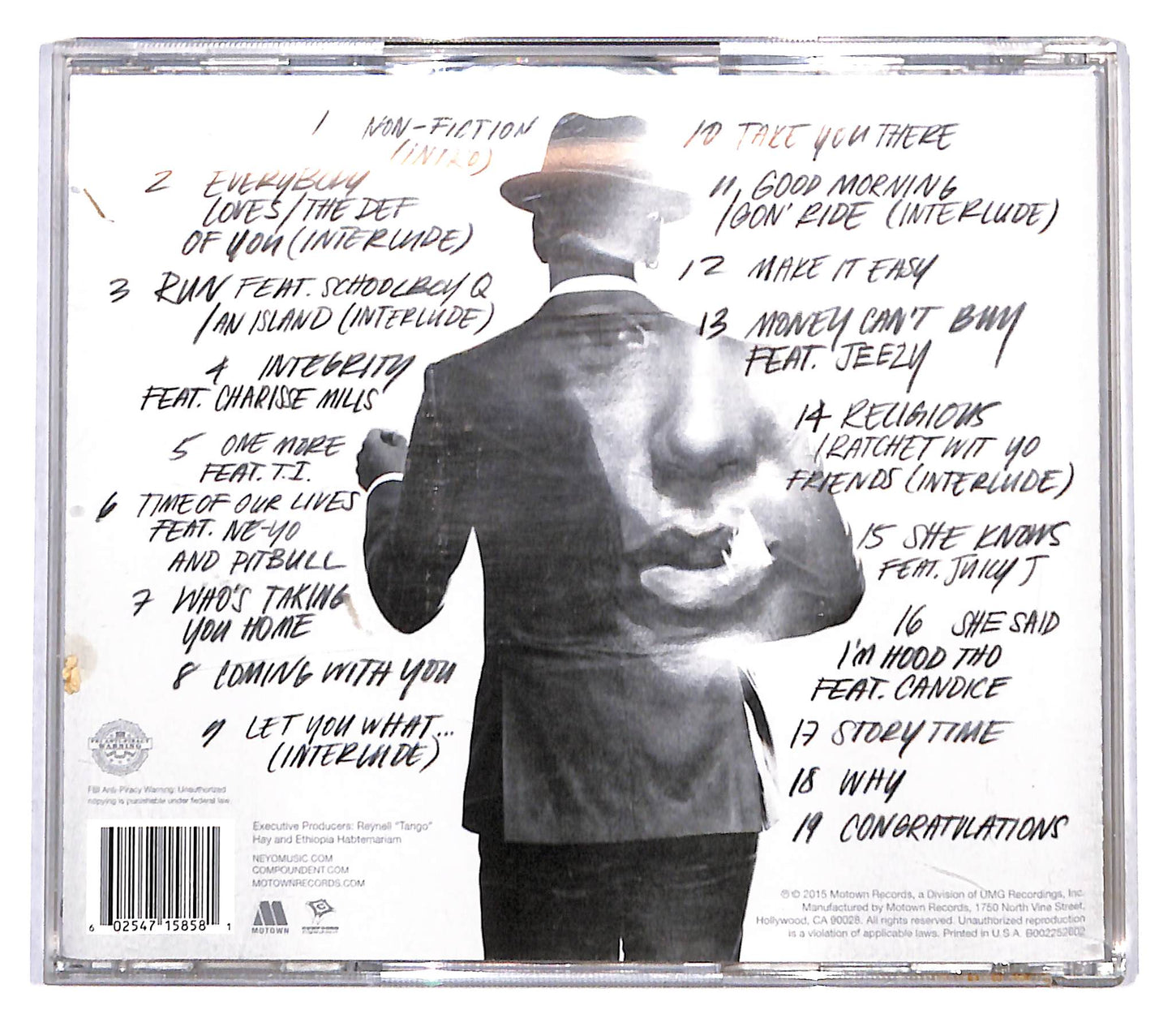 EBOND Ne-Yo - Non-Fiction CD CB118616