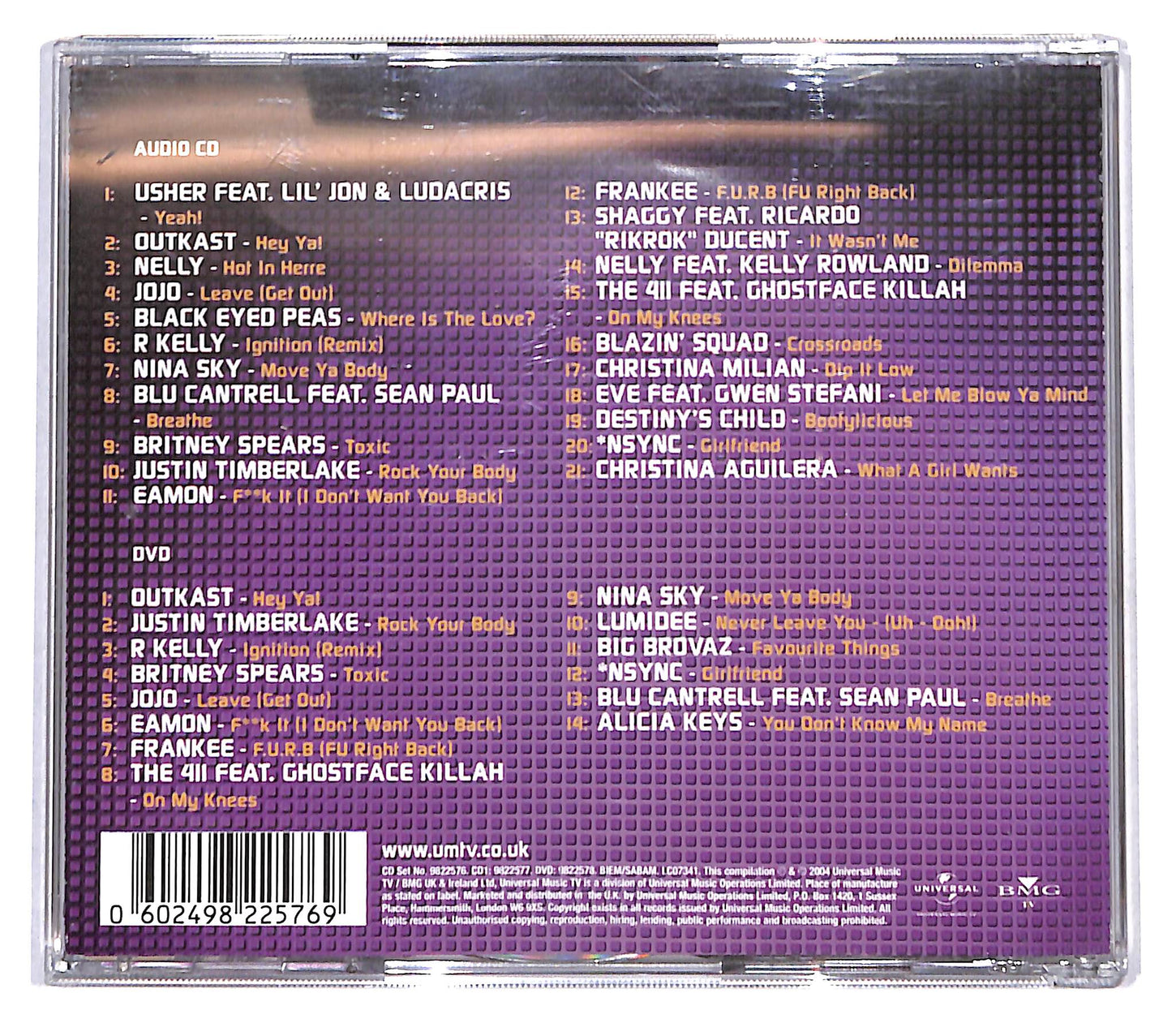 EBOND Various - Ultimate R&B + DVD CD CB118622