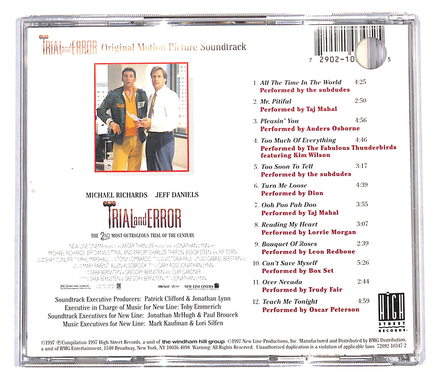 EBOND Various - Trial And Error - Soundtrack CD CB118624