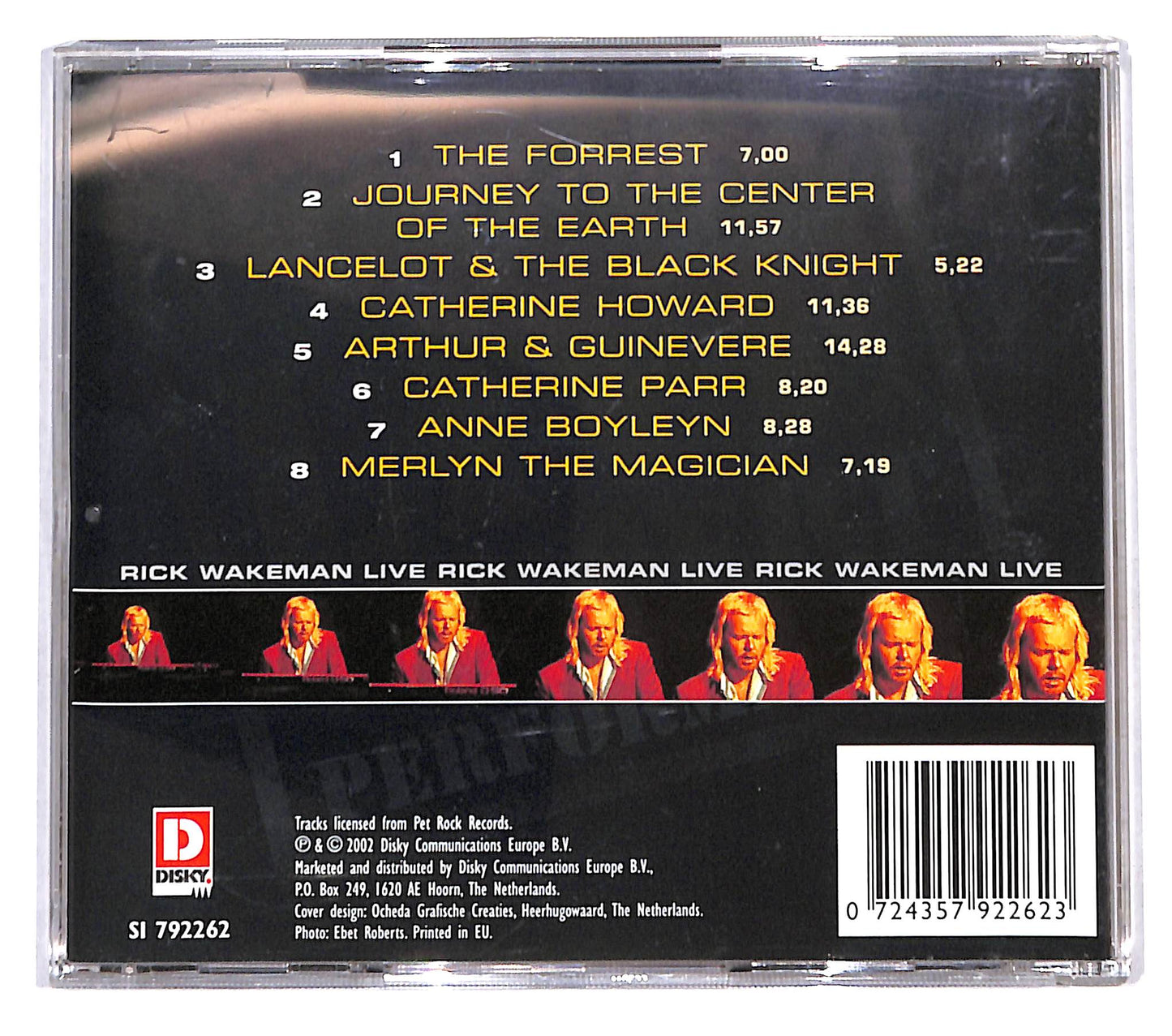 EBOND Rick Wakeman - Journey To The Center Of The Earth (Live) CD CB118640