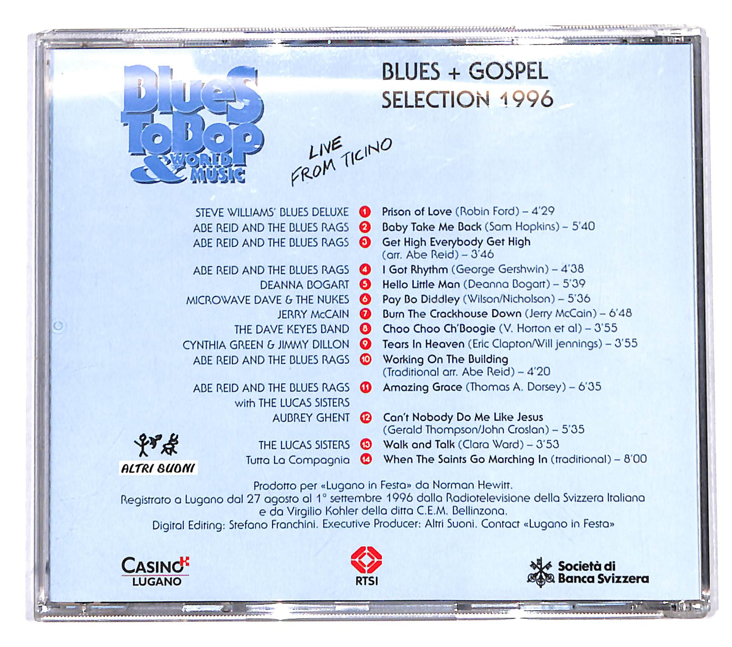 EBOND Blues To Bop & World Music Festival Blues + Gospel Selection CD CB118658