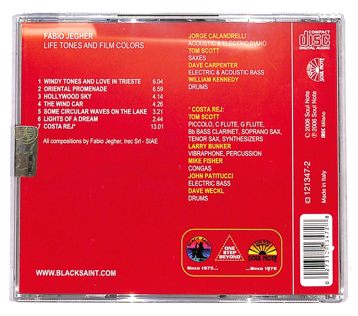 EBOND Fabio Jegher - The Tunes And Film Colors CD CB118806