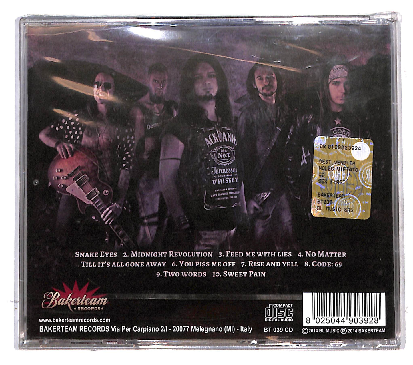 EBOND Midnight Sin - Sex First CD CB118822