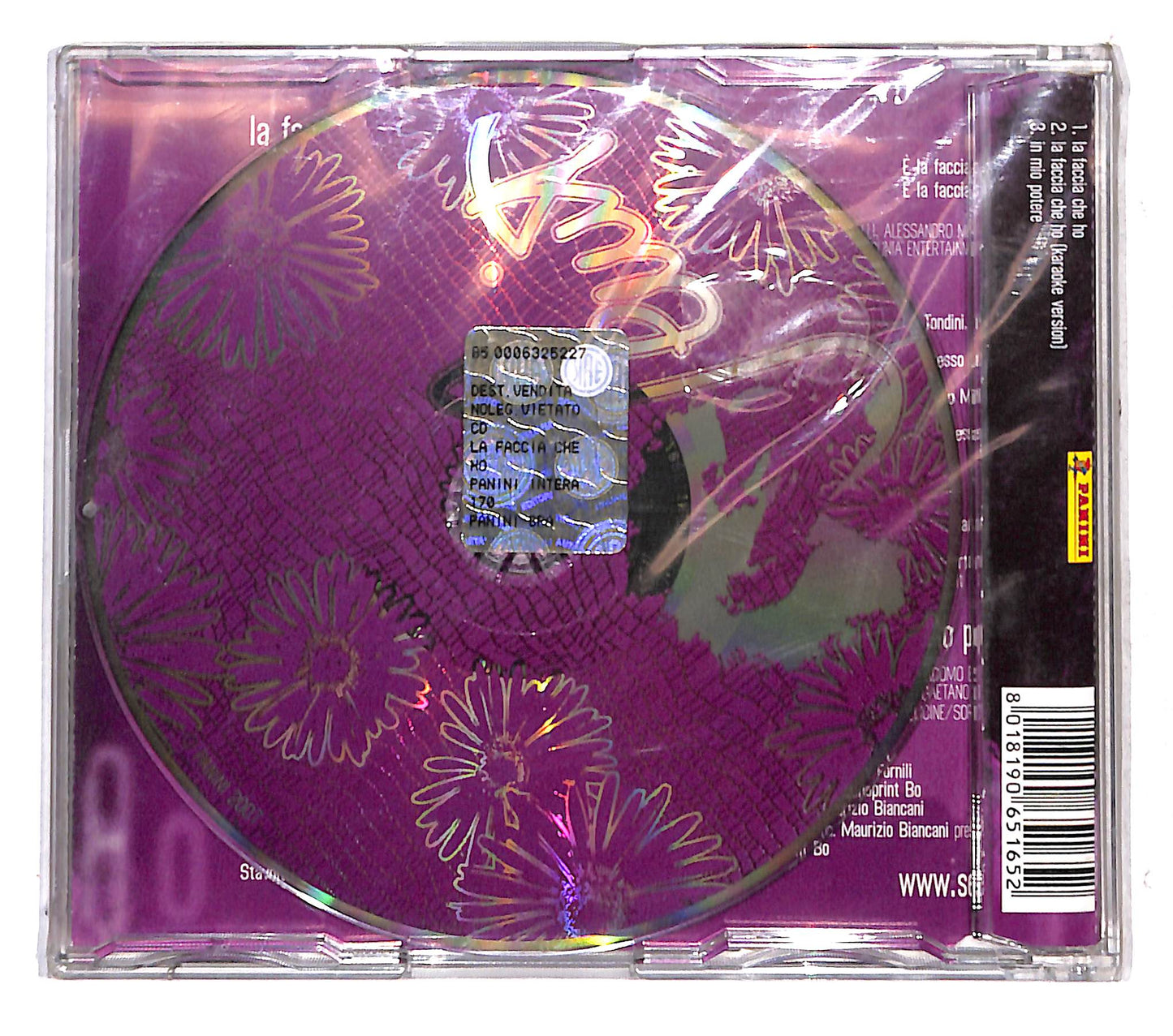 EBOND Senit - La Faccia Che Ho CD CB118826