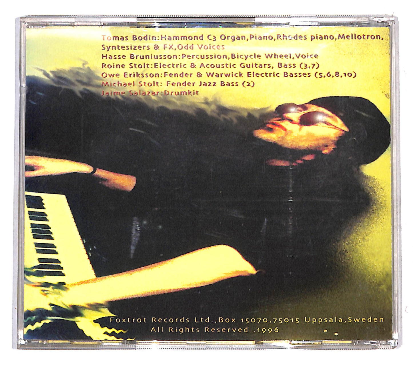 EBOND Tomas Bodin - An Ordinary Night In My Ordinary Life CD CB118834