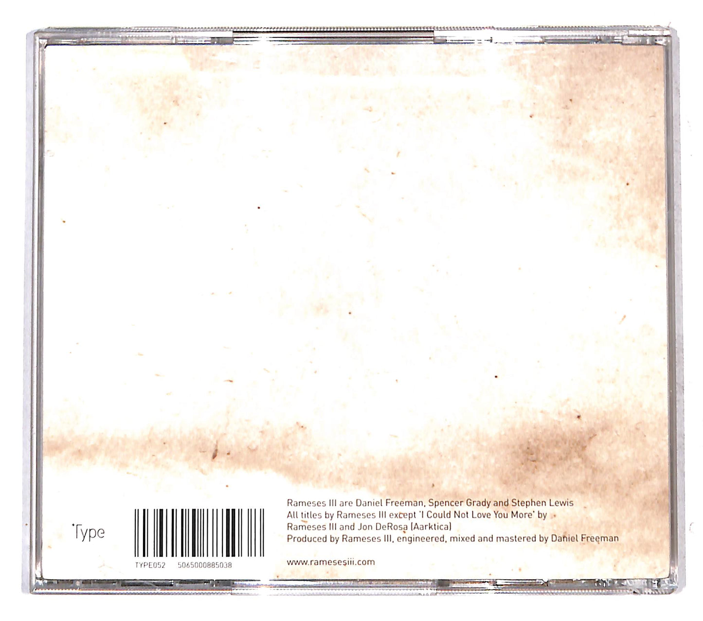 EBOND Rameses III - I Could Not Love You More CD CB118848