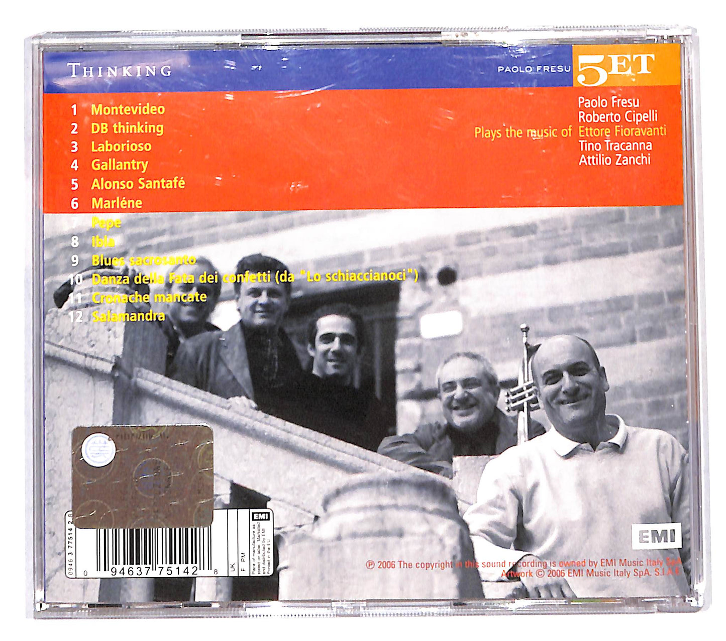 EBOND Paolo Fresu 5et - Thinking CD CB119104