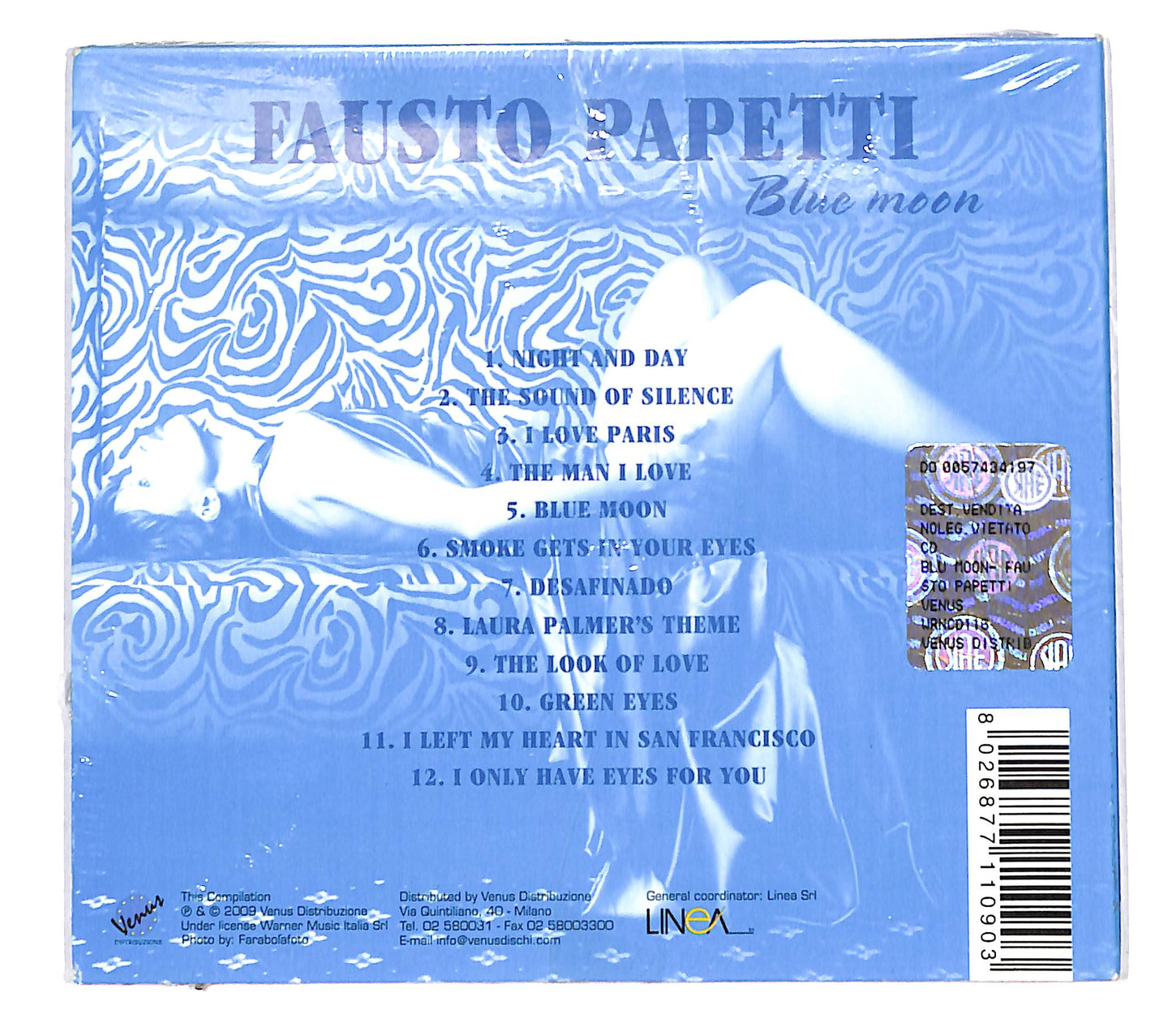 EBOND Fausto Papetti - Blue Moon DIGIPACK CD CB119117