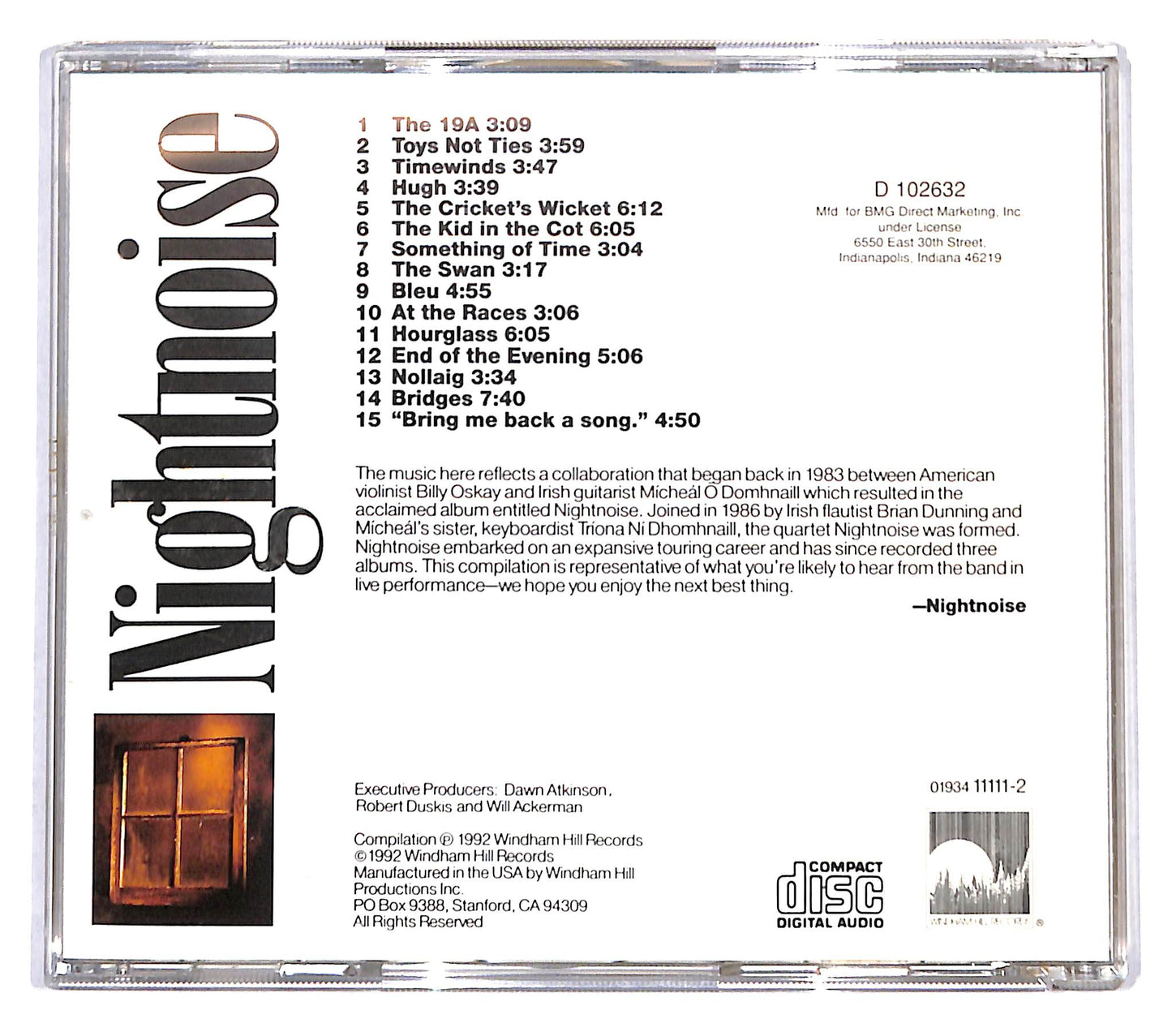 EBOND Nightnoise - A Windham Hill Retrospective CD CB120153