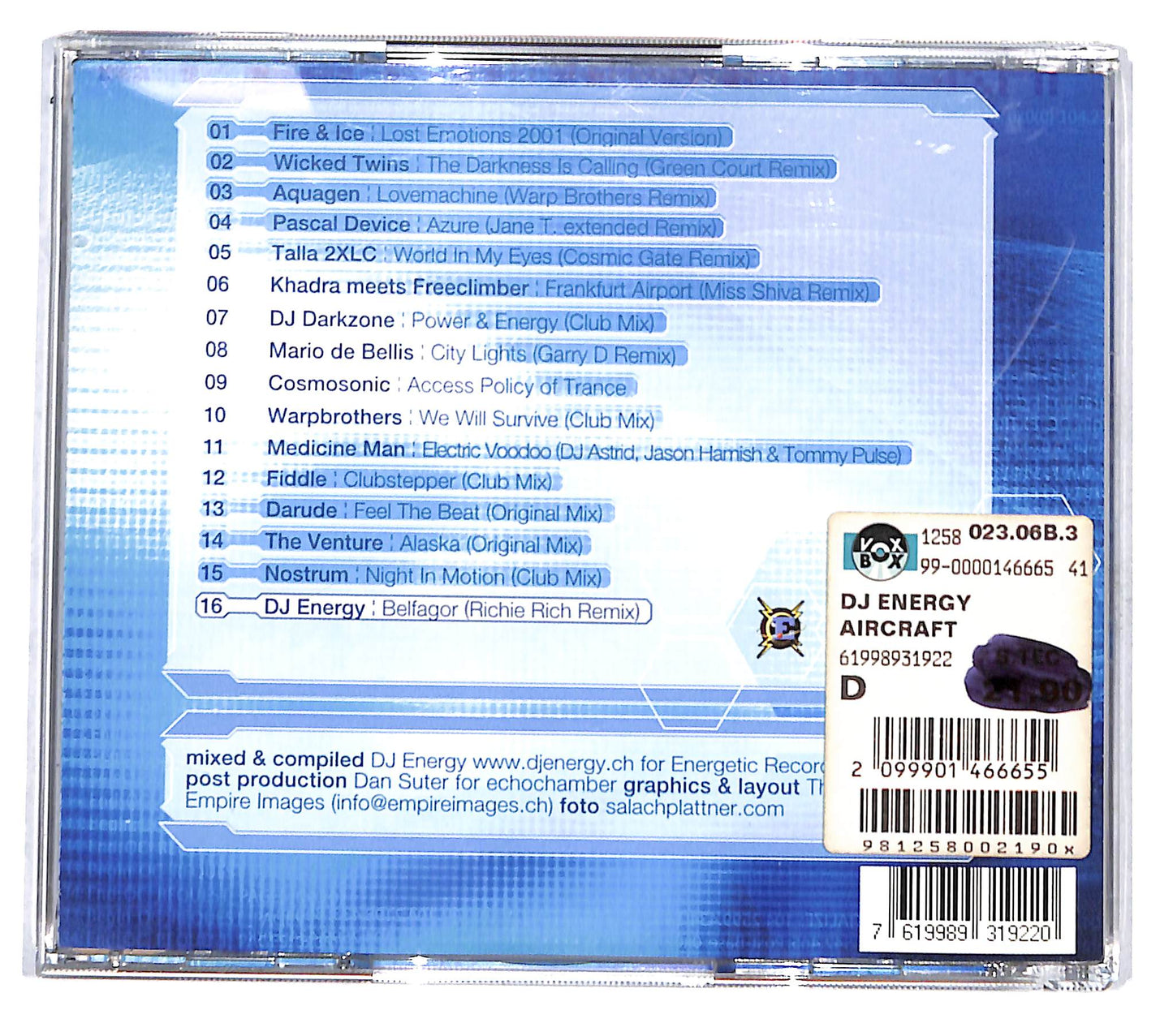 EBOND DJ Energy - Aircraft CD CB121541