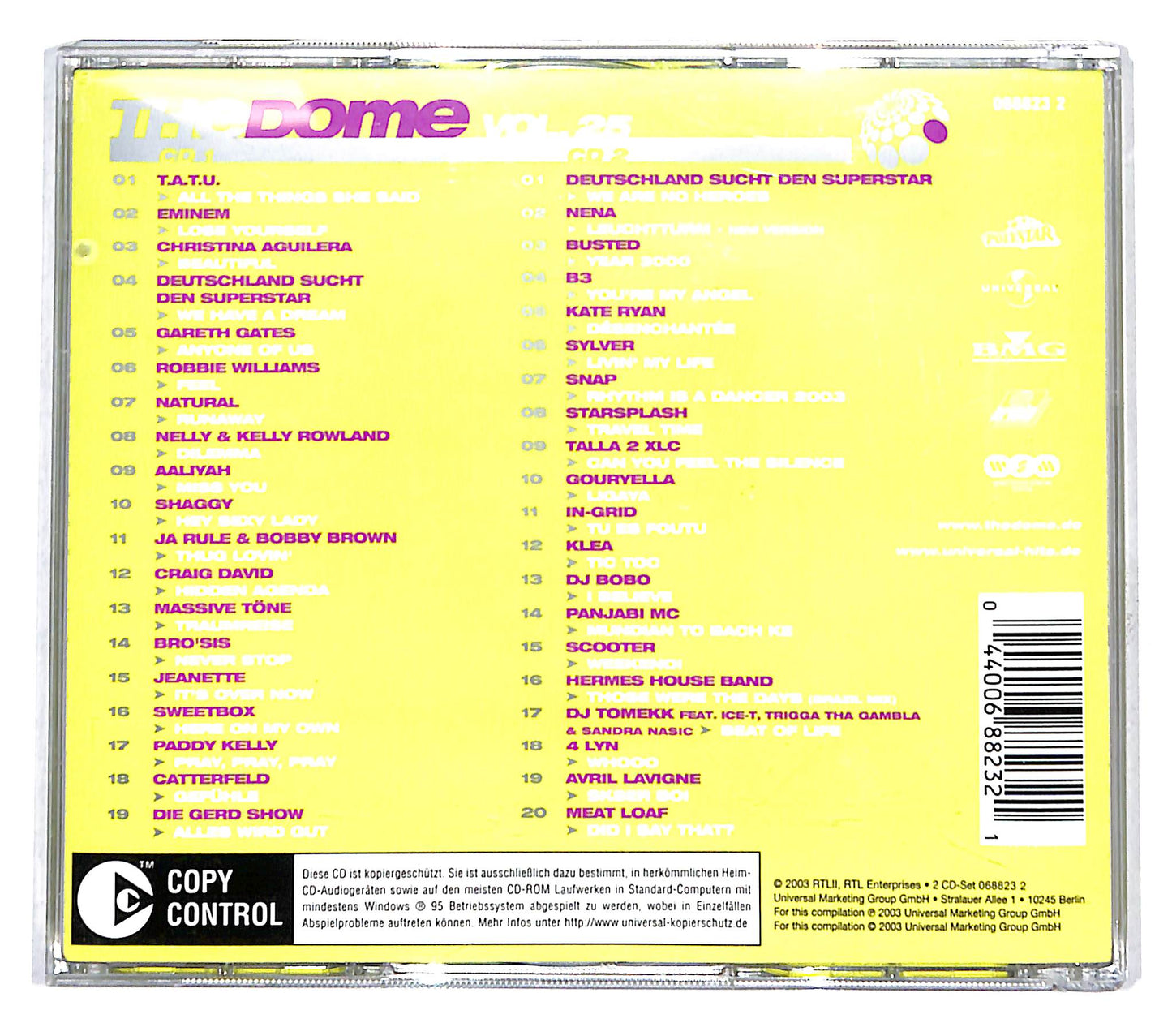 EBOND Various - The Dome Vol. 25 CD CB121549