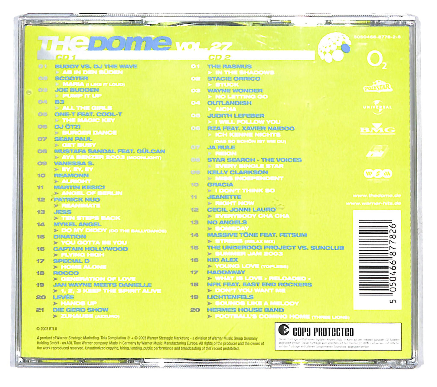 EBOND Various - The Dome Vol. 27 CD CB121550