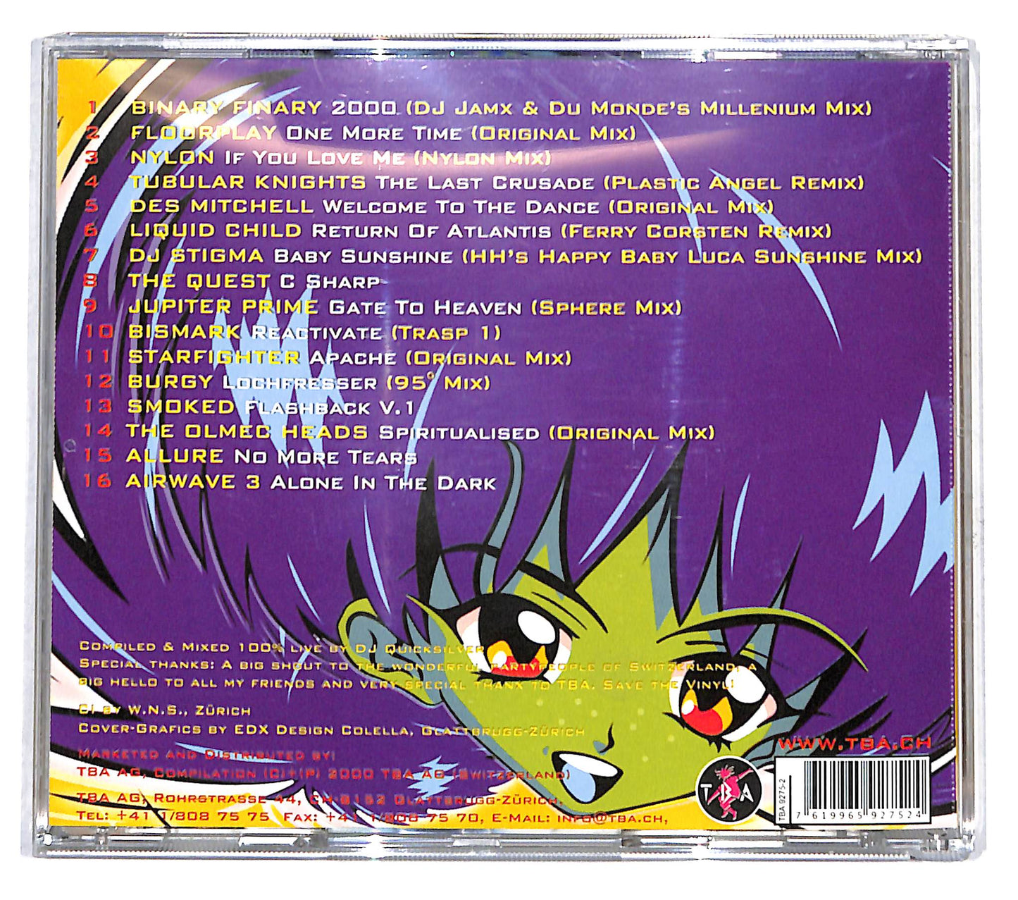 EBOND DJ Quicksilver - Sonic 1 CD CB121554
