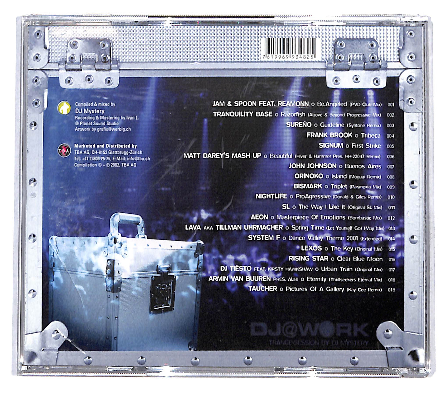 EBOND DJ Mystery - DJ@Work CD CB121555