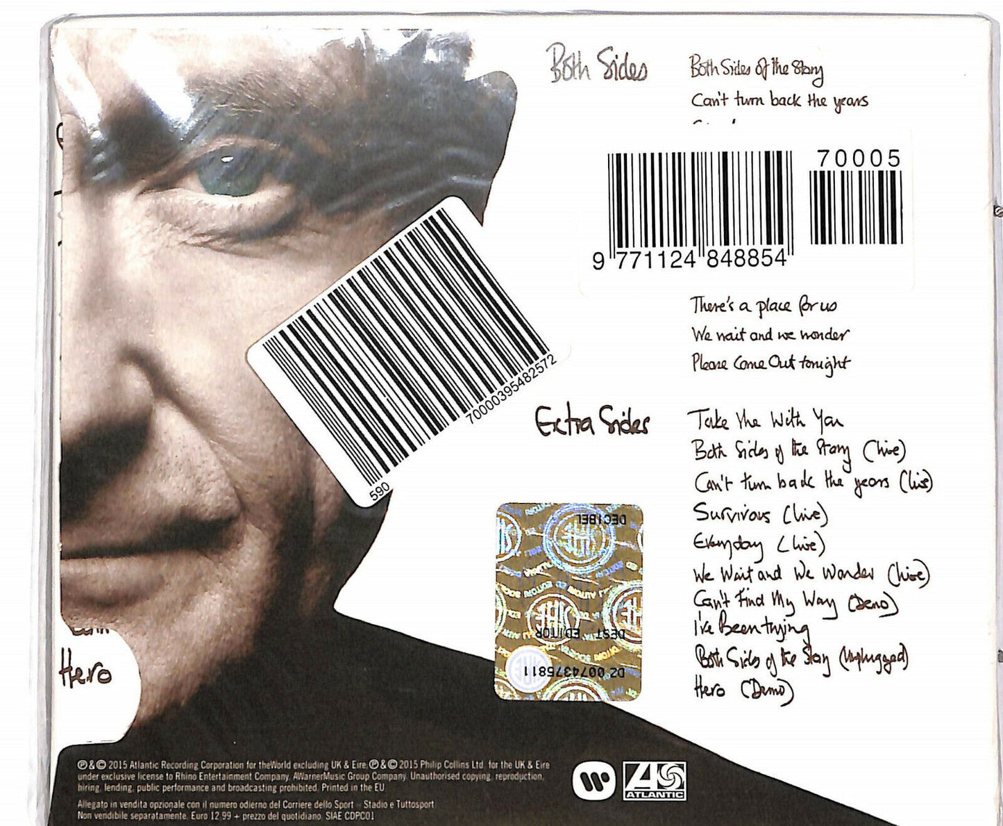 EBOND Phil Collins - Both SidesEditoriale Digipak CD CD035503