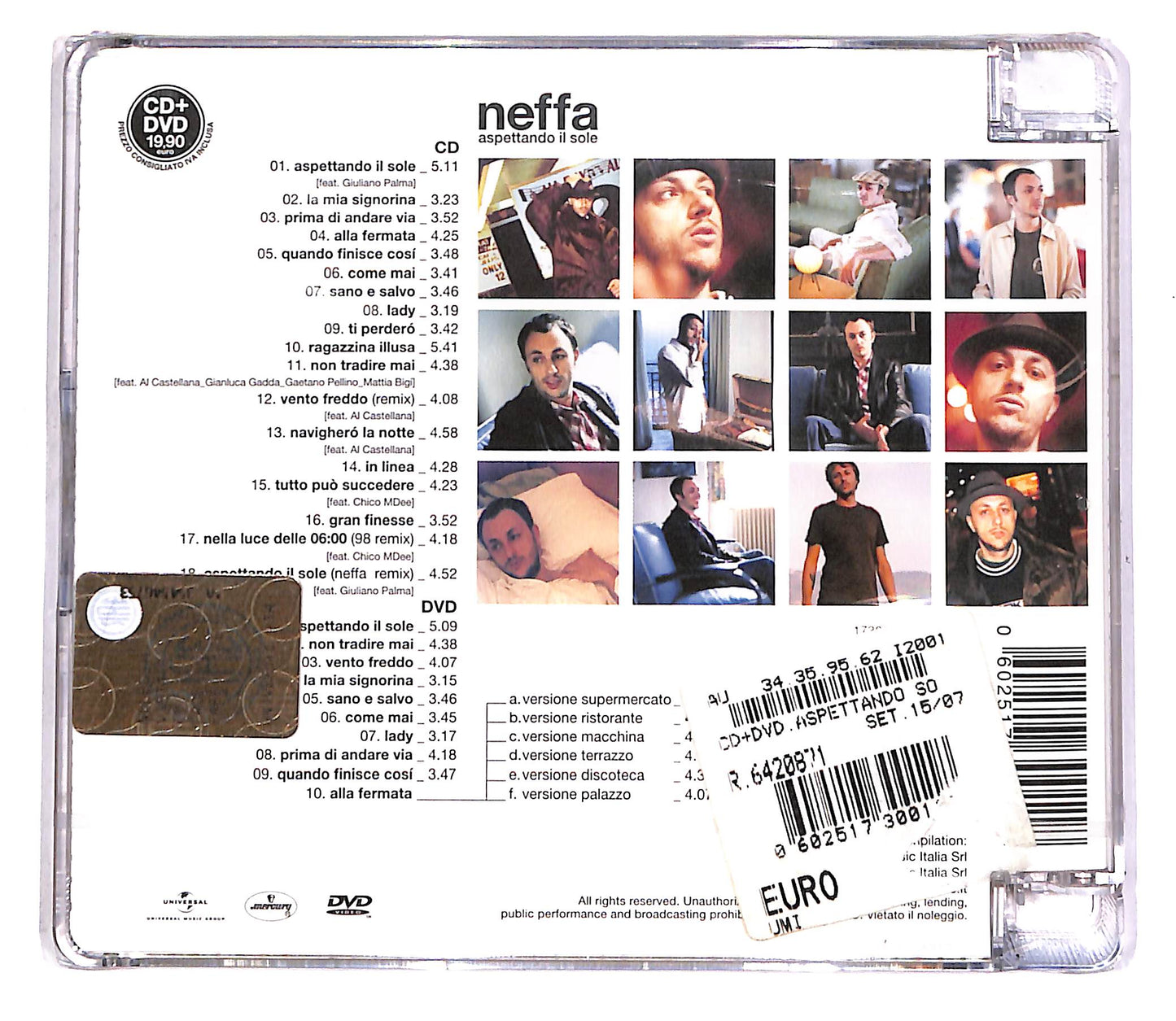 EBOND Neffa - Aspettando Il Sole (2 dischi -+DVD) CD CD043003