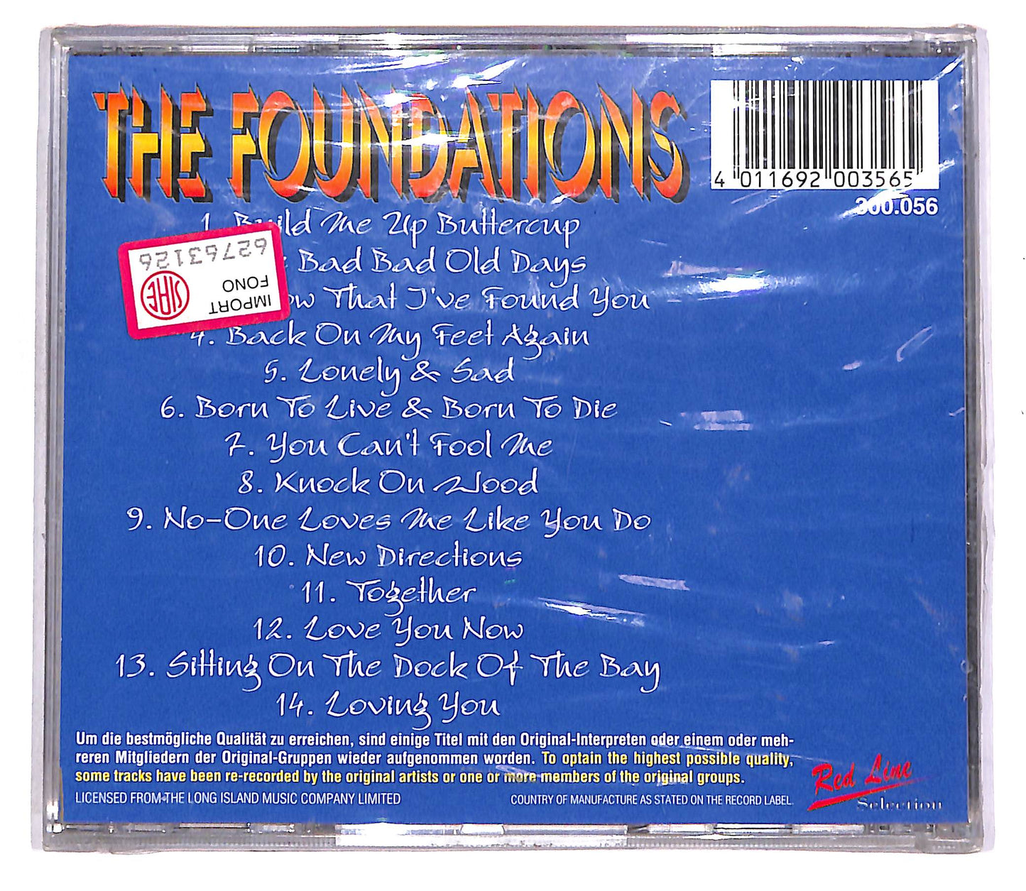 EBOND The Foundations - Greatest Hits CD CD043018