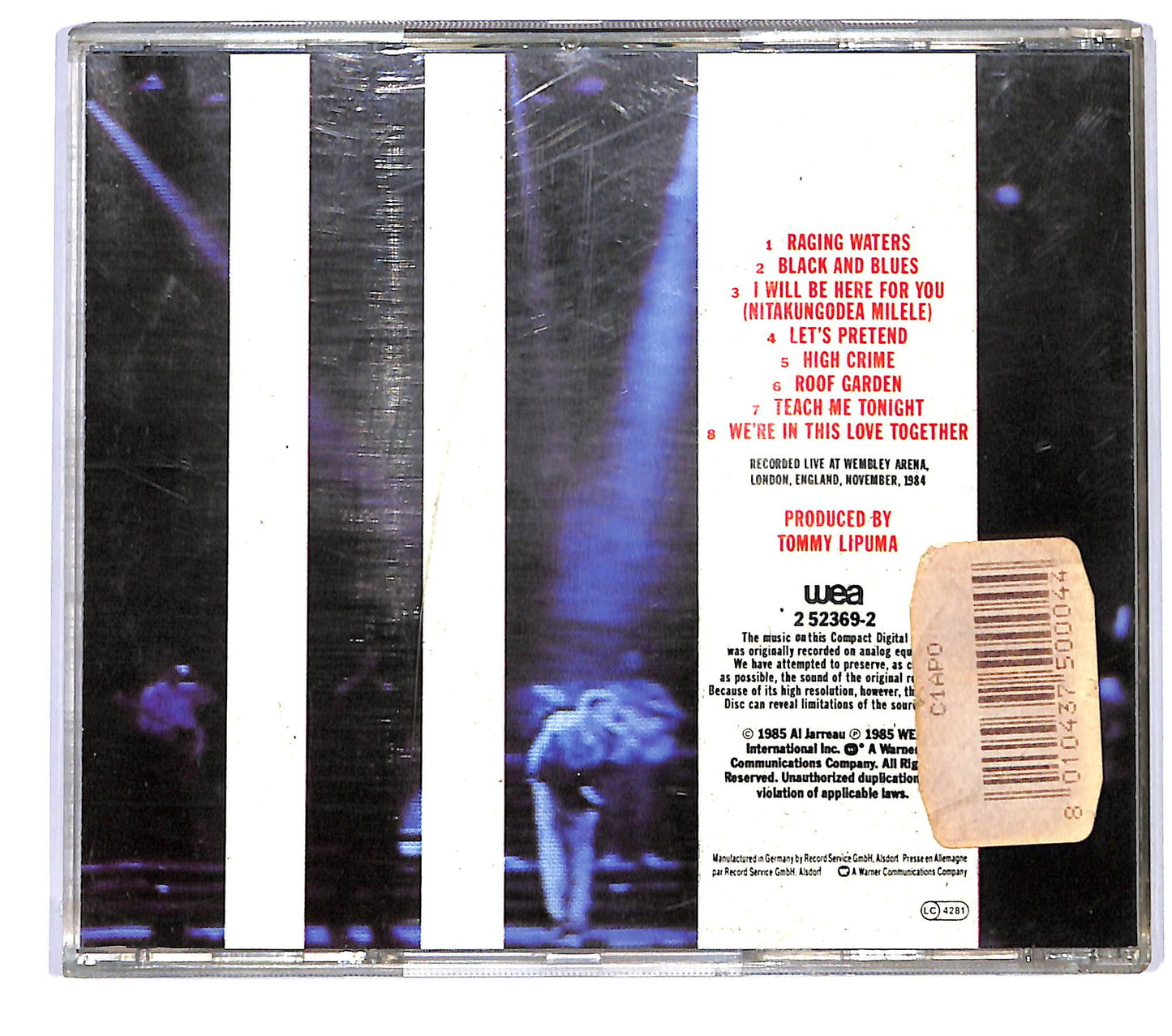 EBOND Al Jarreau - In London CD CD043206