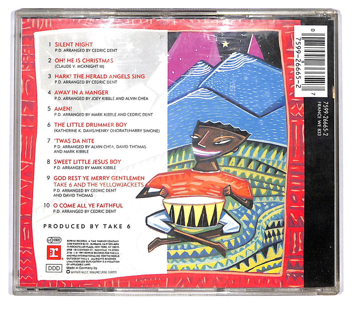 EBOND Take 6 - He Is Christmas CD CD043251