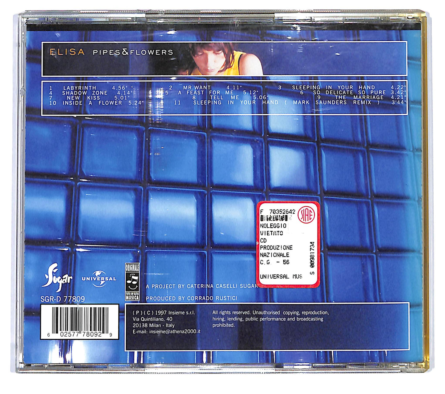EBOND Elisa - Pipes & Flowers CD CD043264