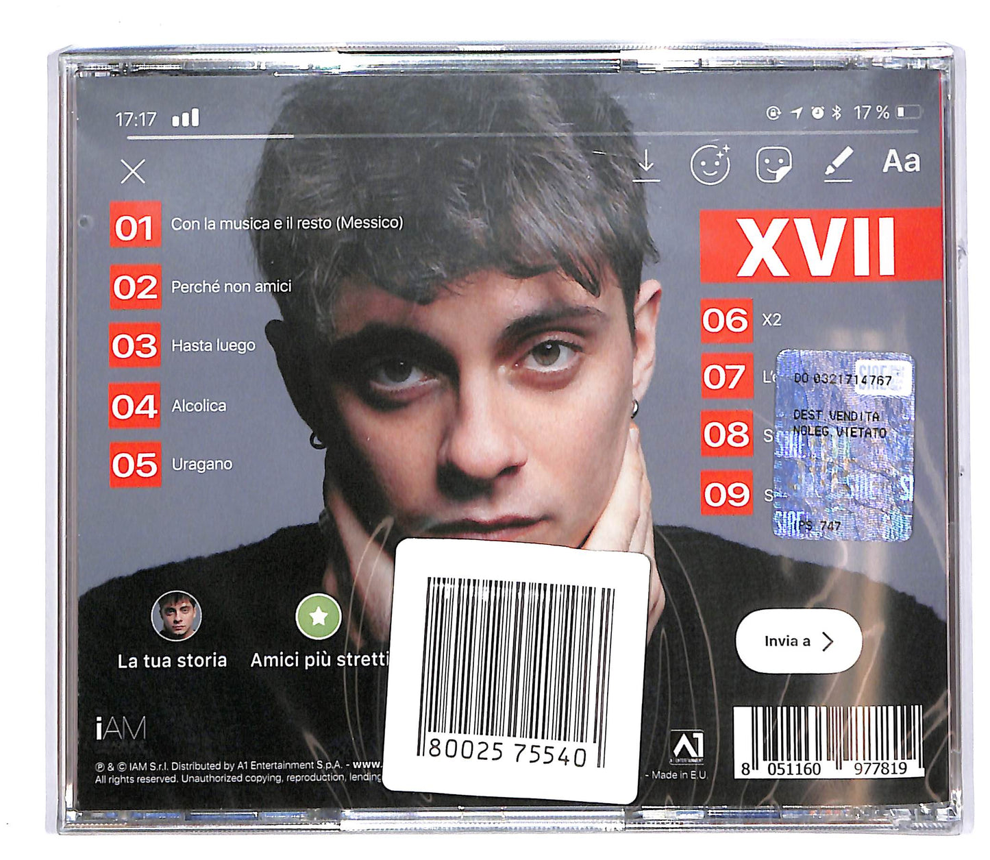 EBOND Alessandro Casillo - XVII CD CD044711