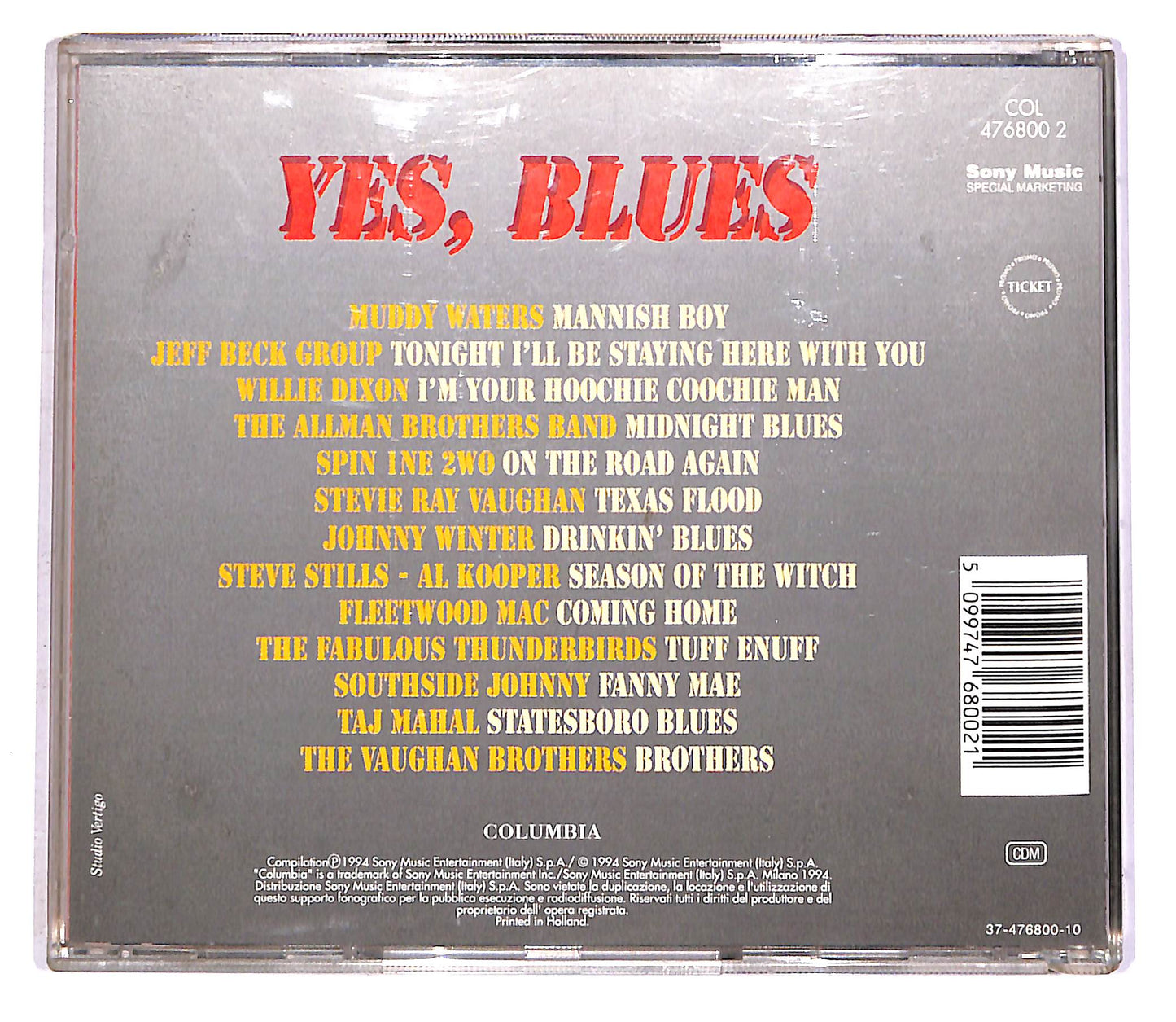 EBOND Various - Yes, Blues CD CD046146