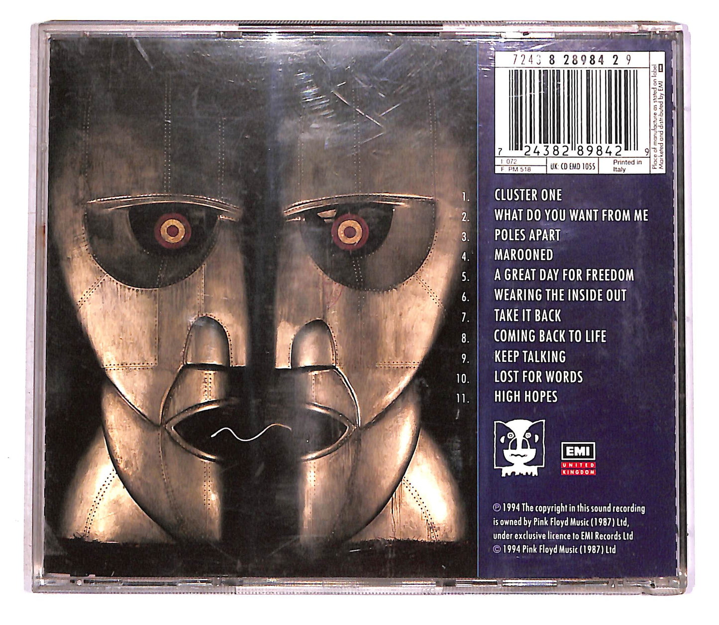 EBOND Pink Floyd - The Division Bell CD CD046632