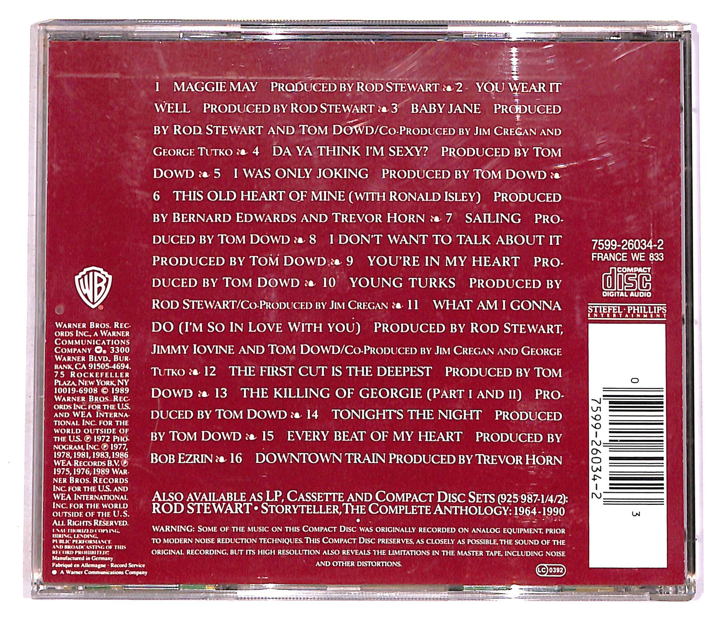 EBOND Rod Stewart - The Best Of Rod Stewart CD CD046648