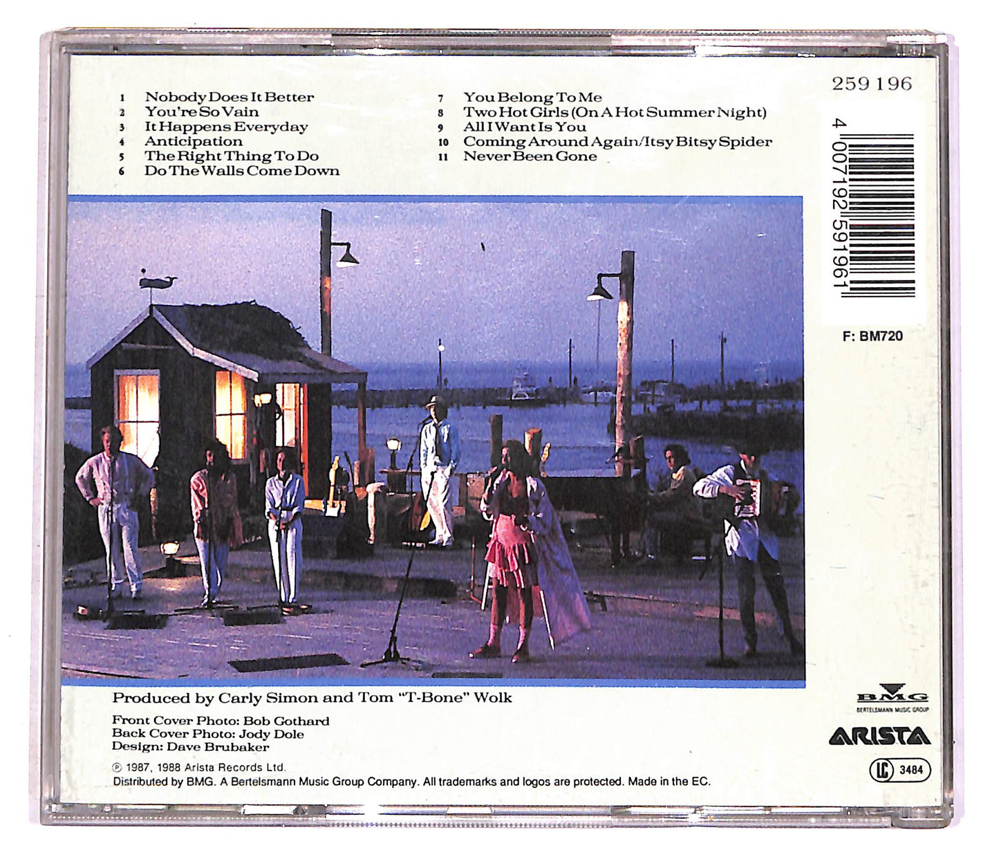 EBOND Carly Simon - Greatest Hits Live CD CD046653