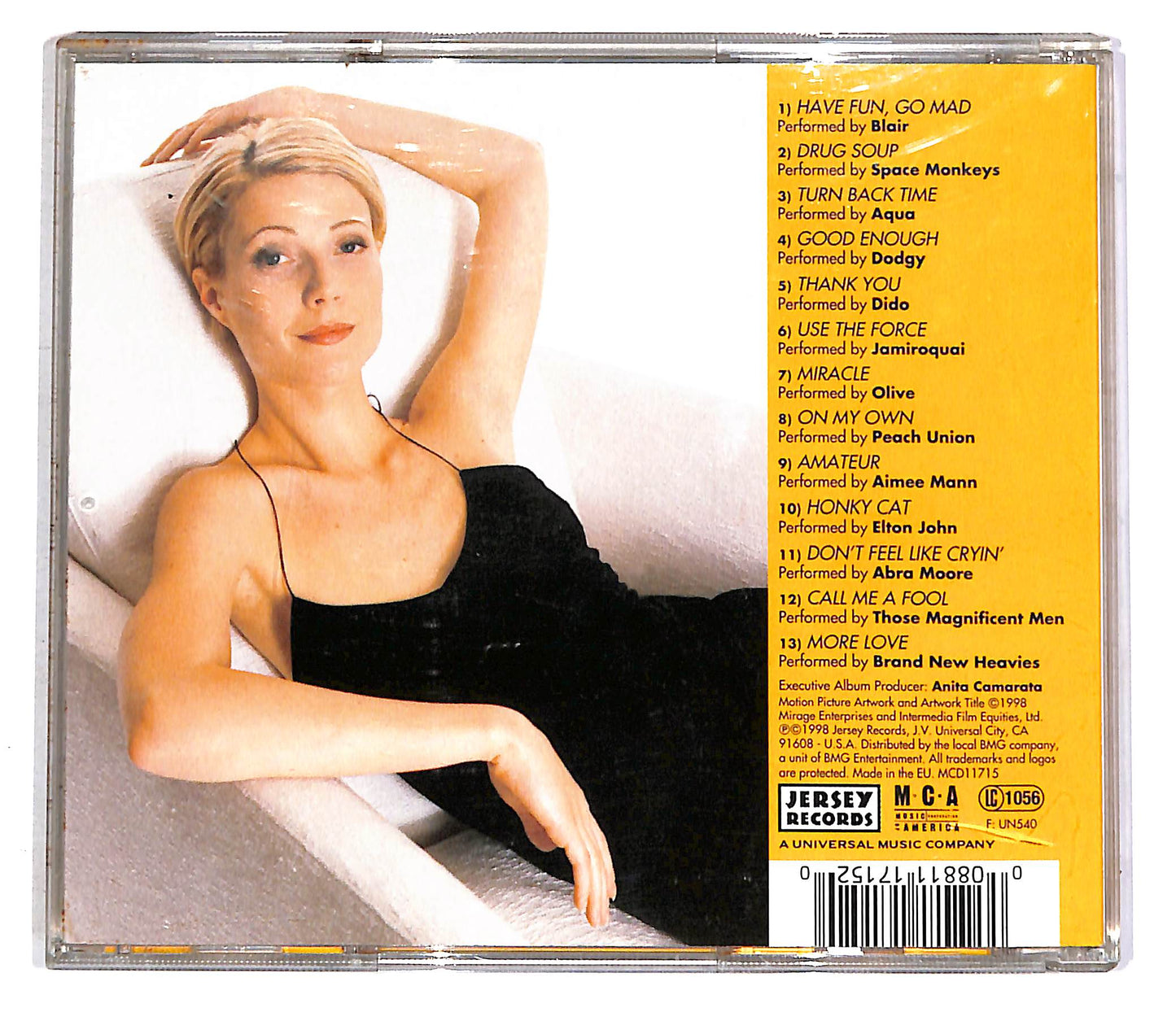 EBOND Various - Sliding Doors - Music From The Motion Picture CD CD046712