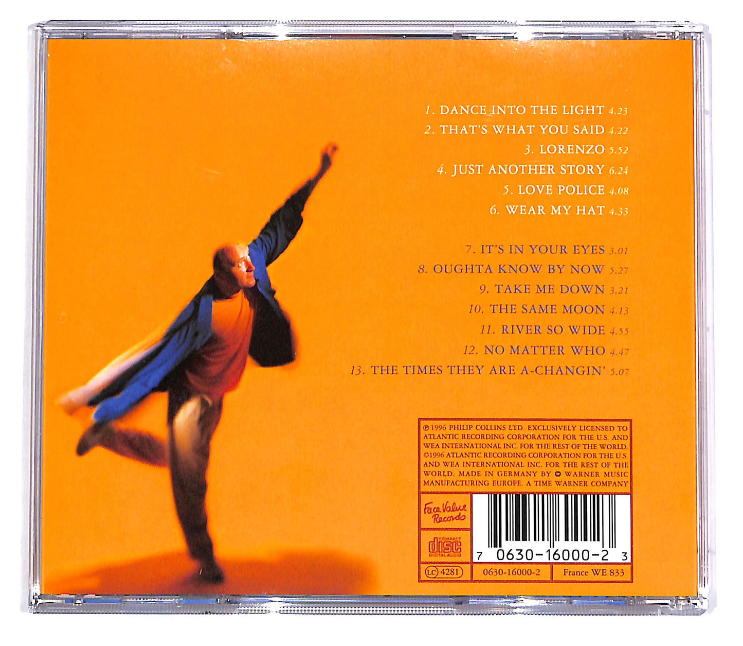 EBOND Phil Collins - Dance Into The Light CD CD046841