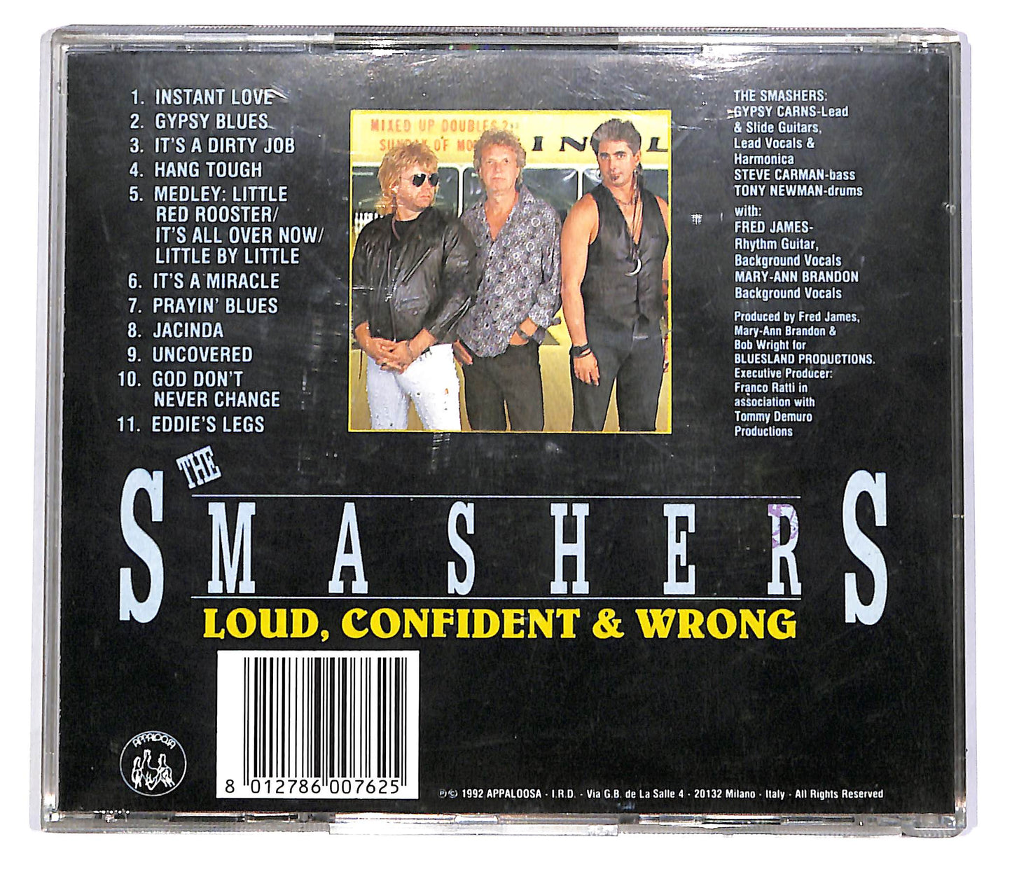 EBOND The Smashers - Loud, Confident & Wrong CD CD046857